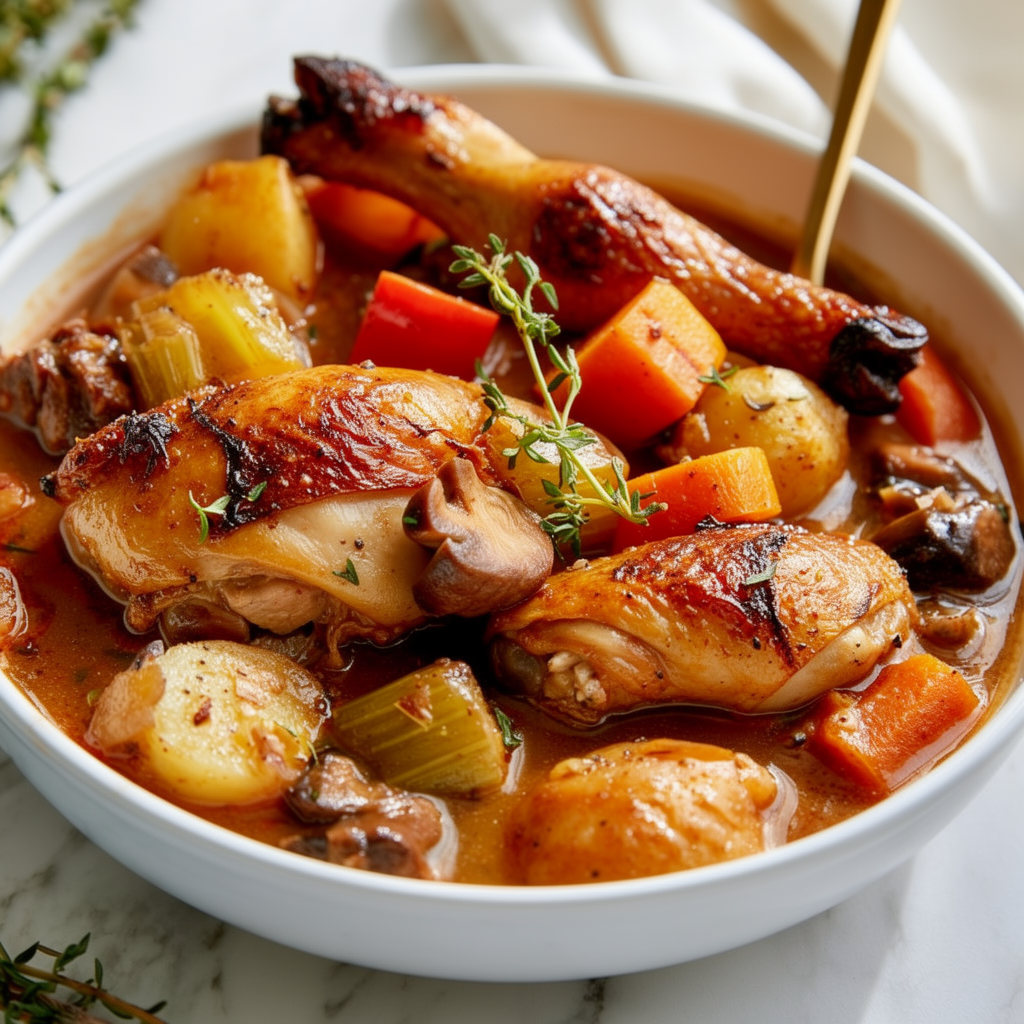 Hearty Beef Stew with Vegetables - Object remix