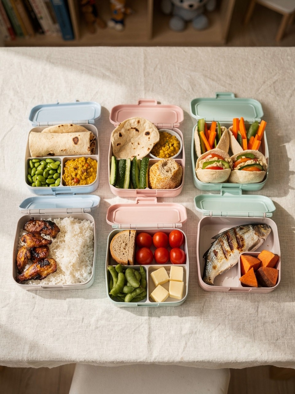 Colorful Healthy Meal Prep Ideas for Lunch
