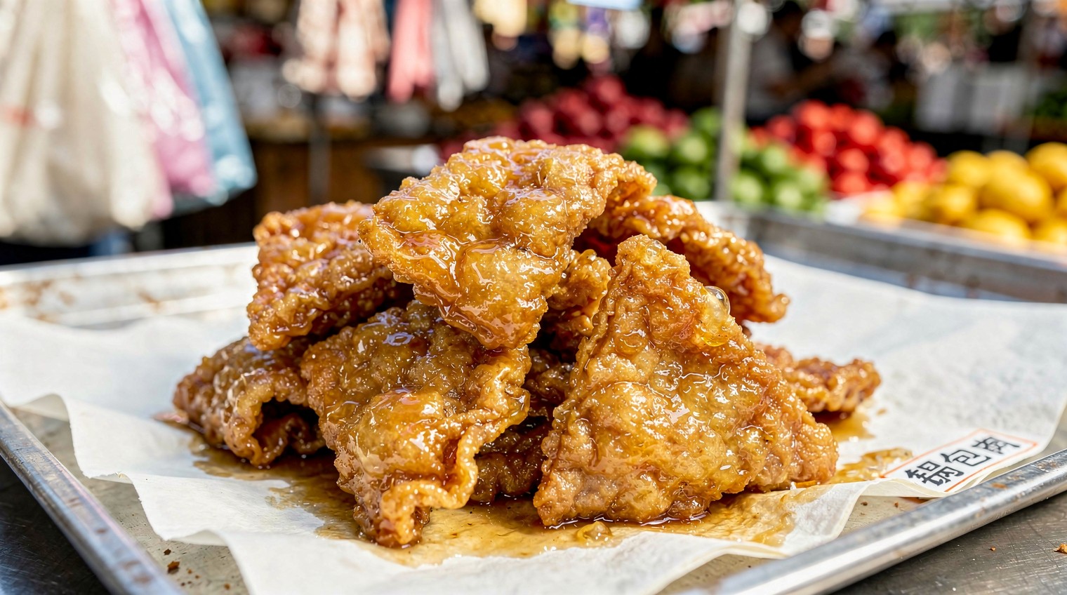 酥脆甜炸小吃