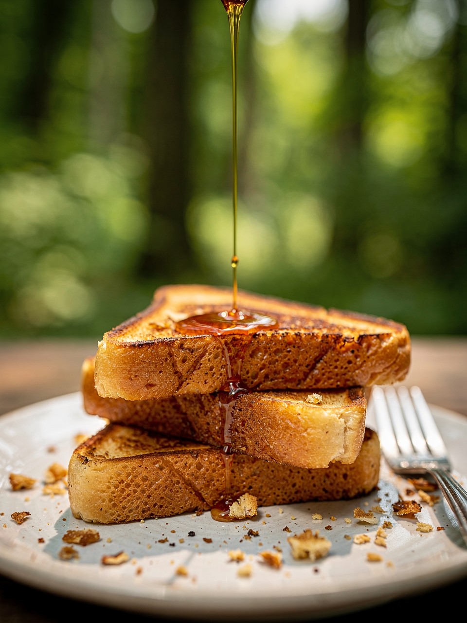 Delicious French Toast with Maple Syrup
