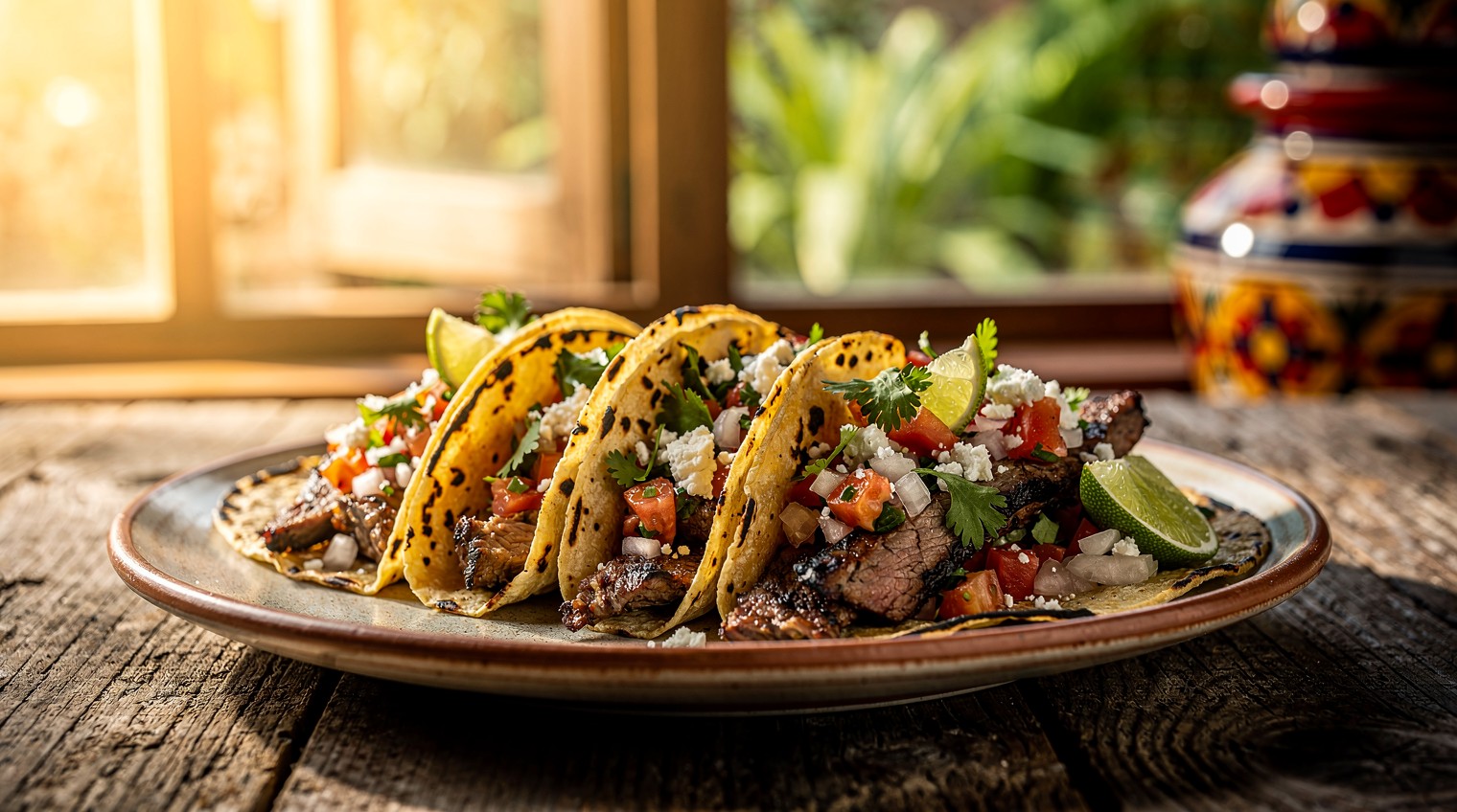 Delicious Grilled Beef Tacos with Fresh Salsa