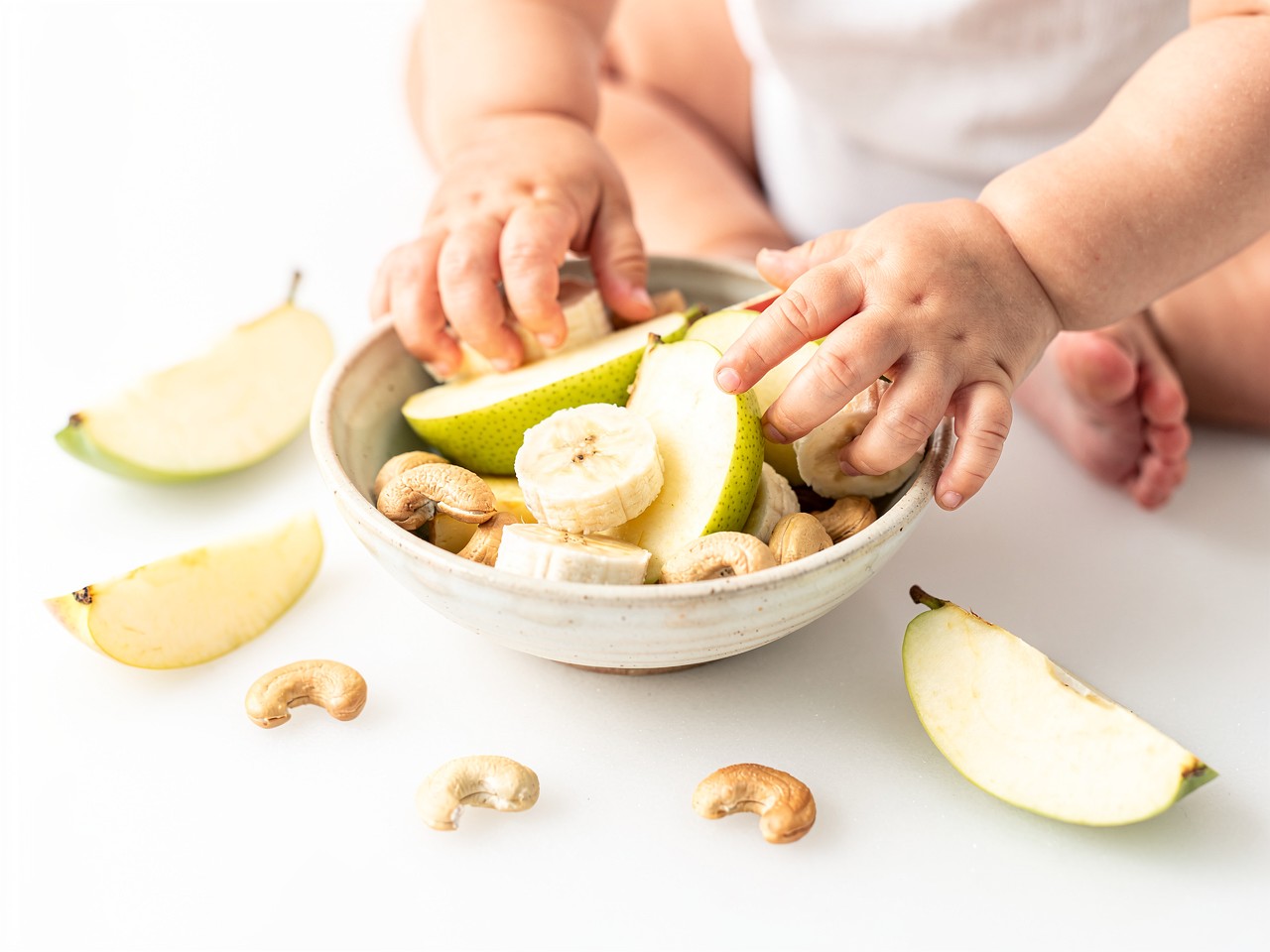 Snack Saludable de Frutas para Niños Pequeños