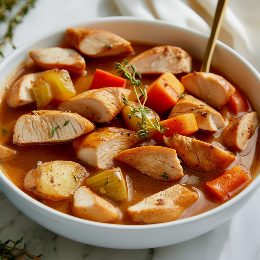 Hearty Chicken Vegetable Soup Recipe