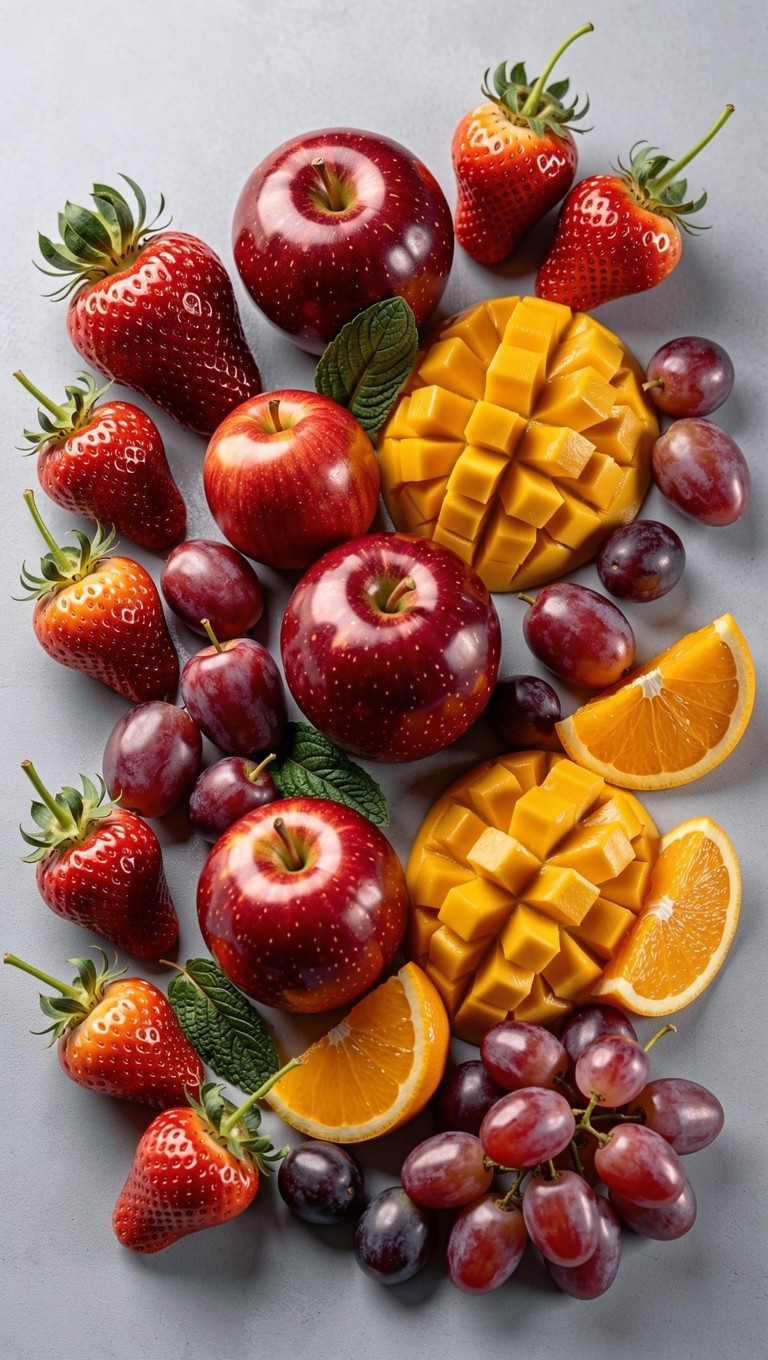 Vibrant Fresh Fruit Arrangement