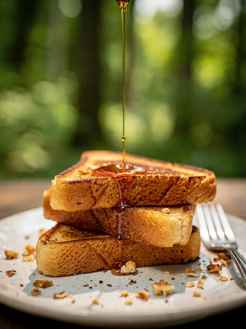 Delicious French Toast with Maple Syrup