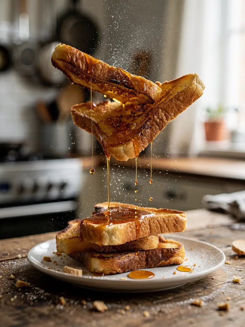 Delicious French Toast with Maple Syrup