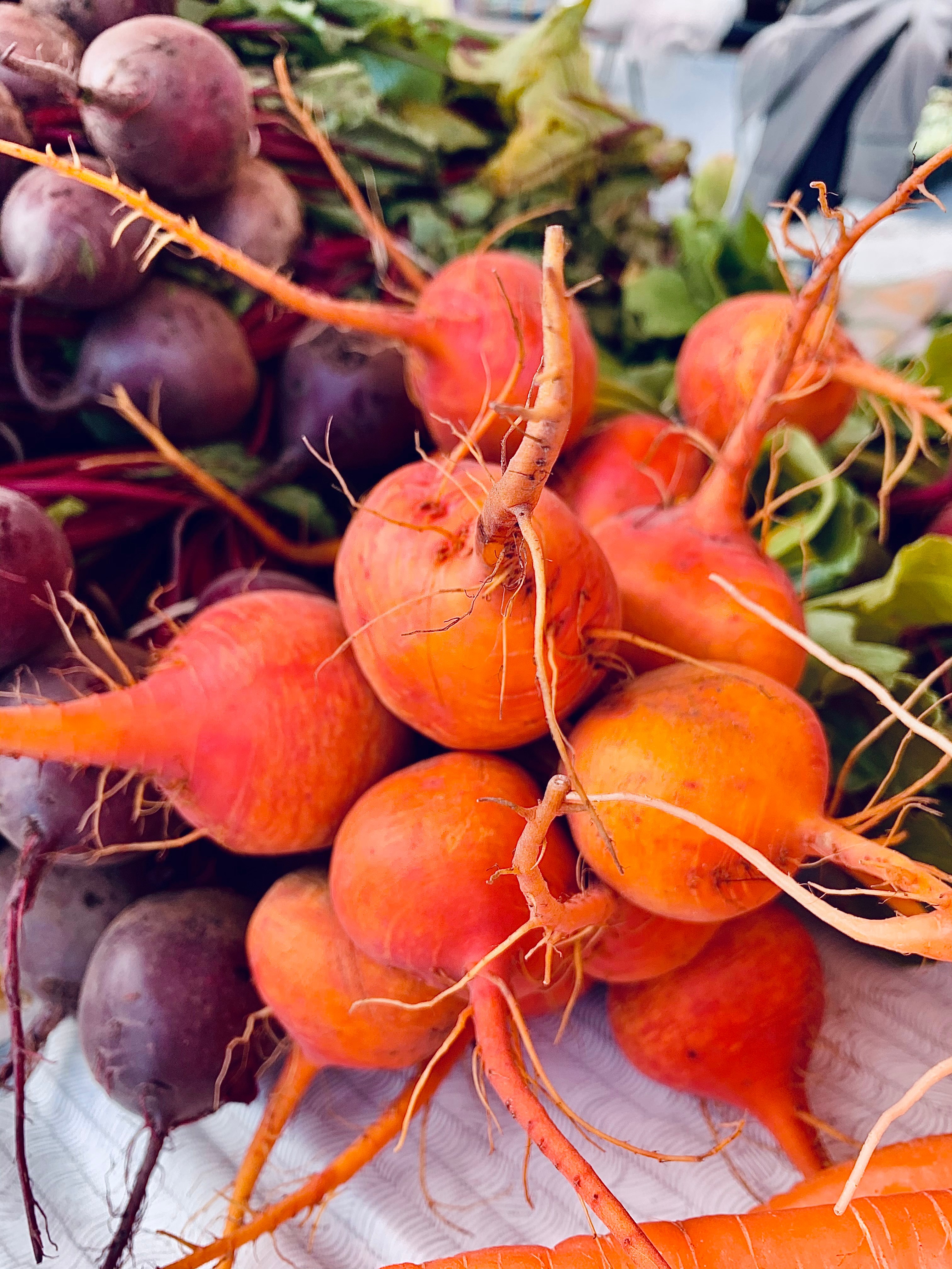Beets at the farmer’s market
