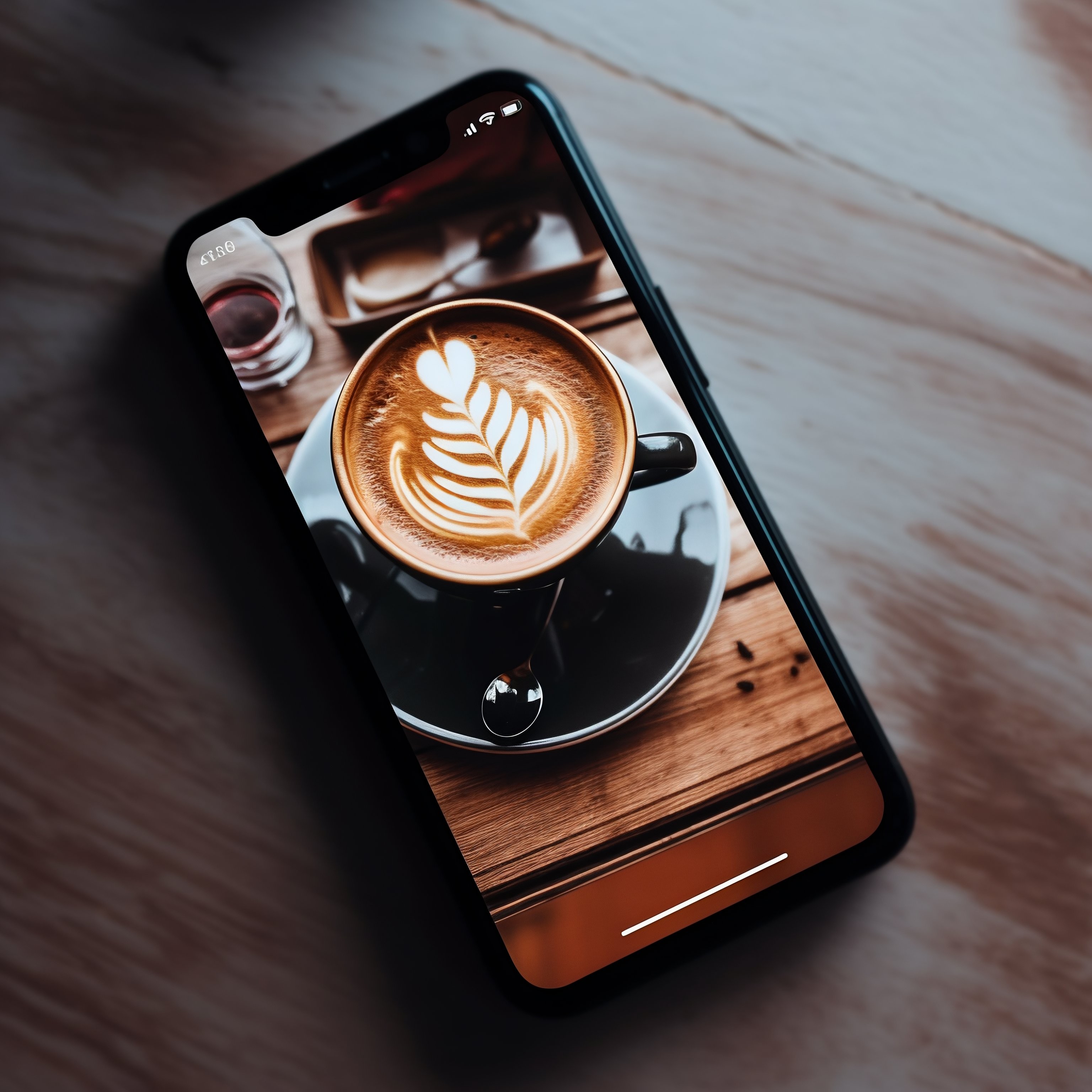 コーヒーのモバイル写真