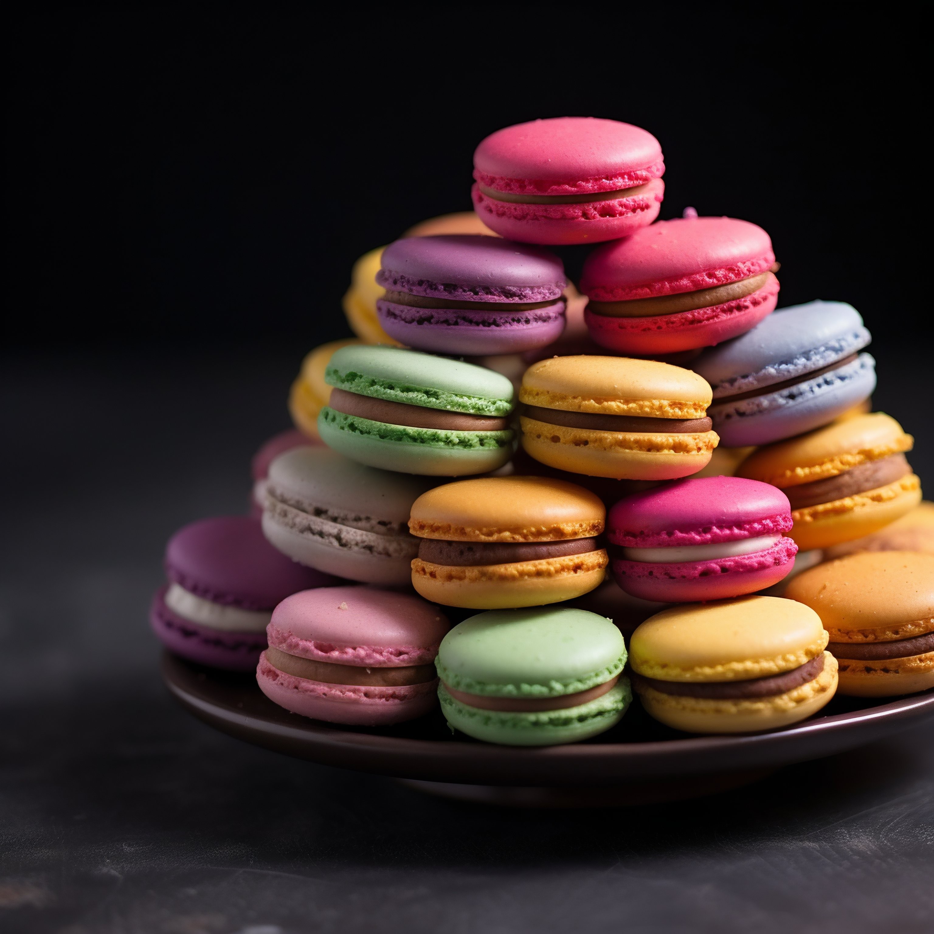 Macarons Coloridos