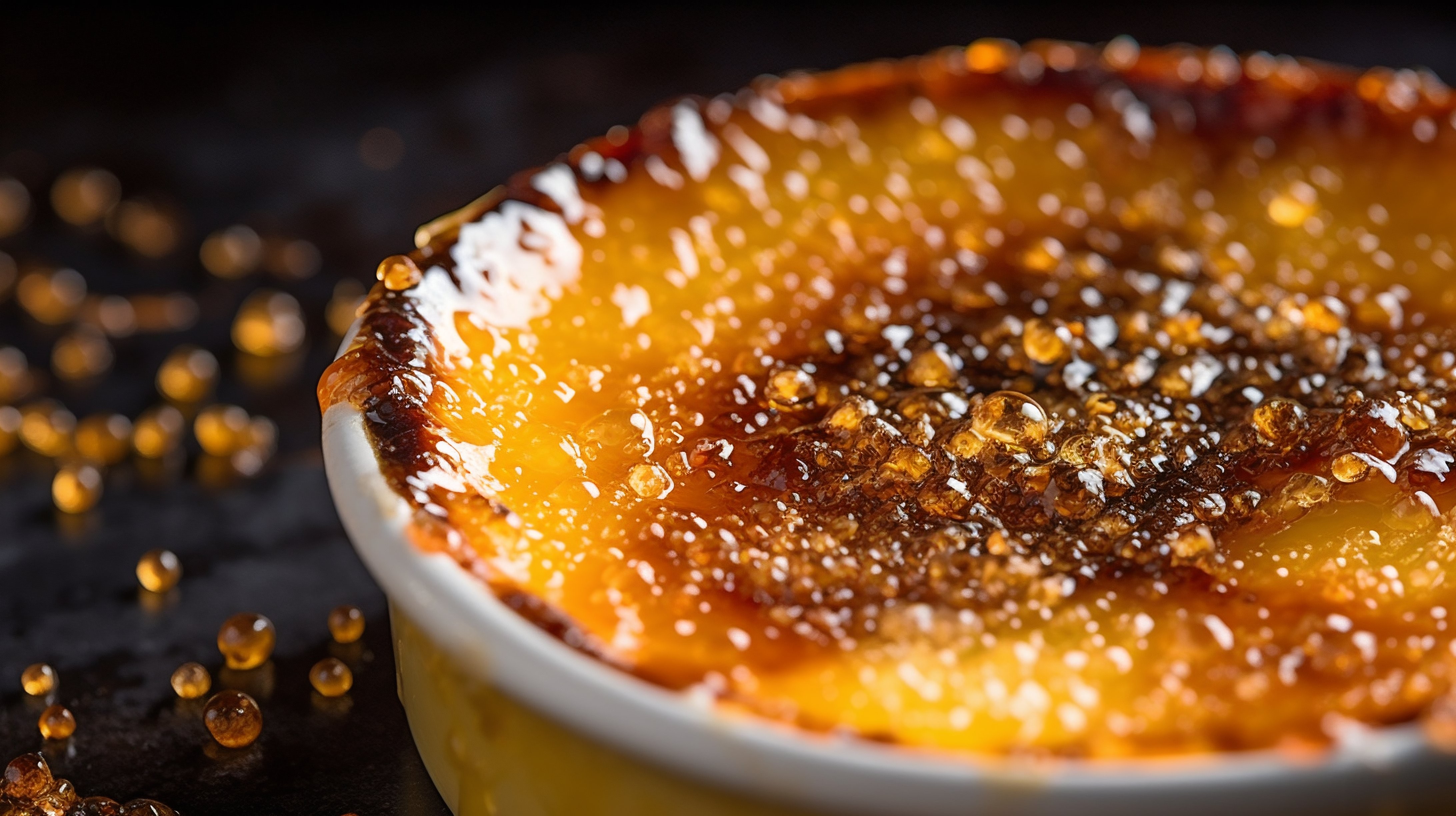 Crème brûlée crocante