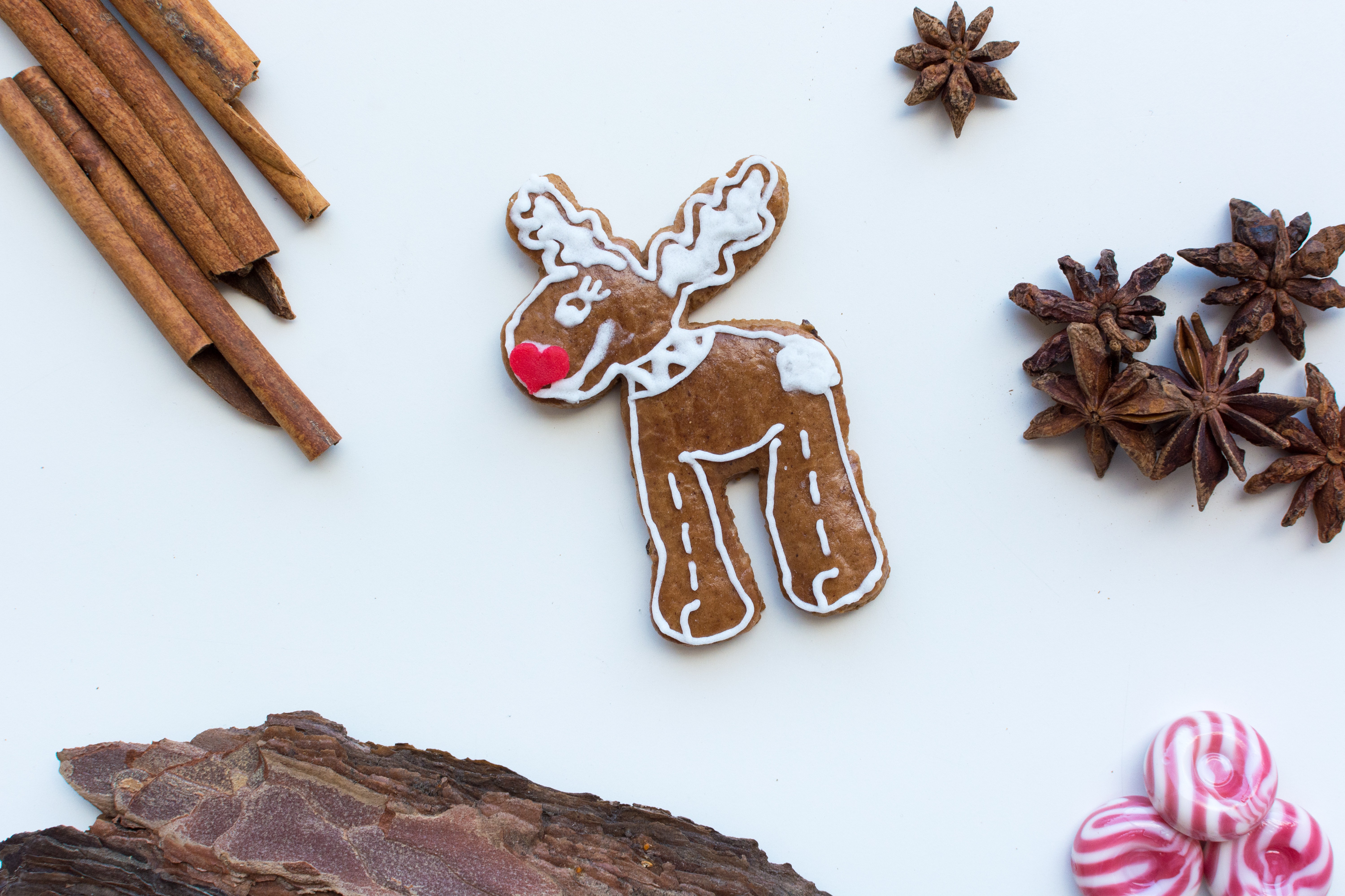 かわいい手作りクリスマスシナモンジンジャーブレッド