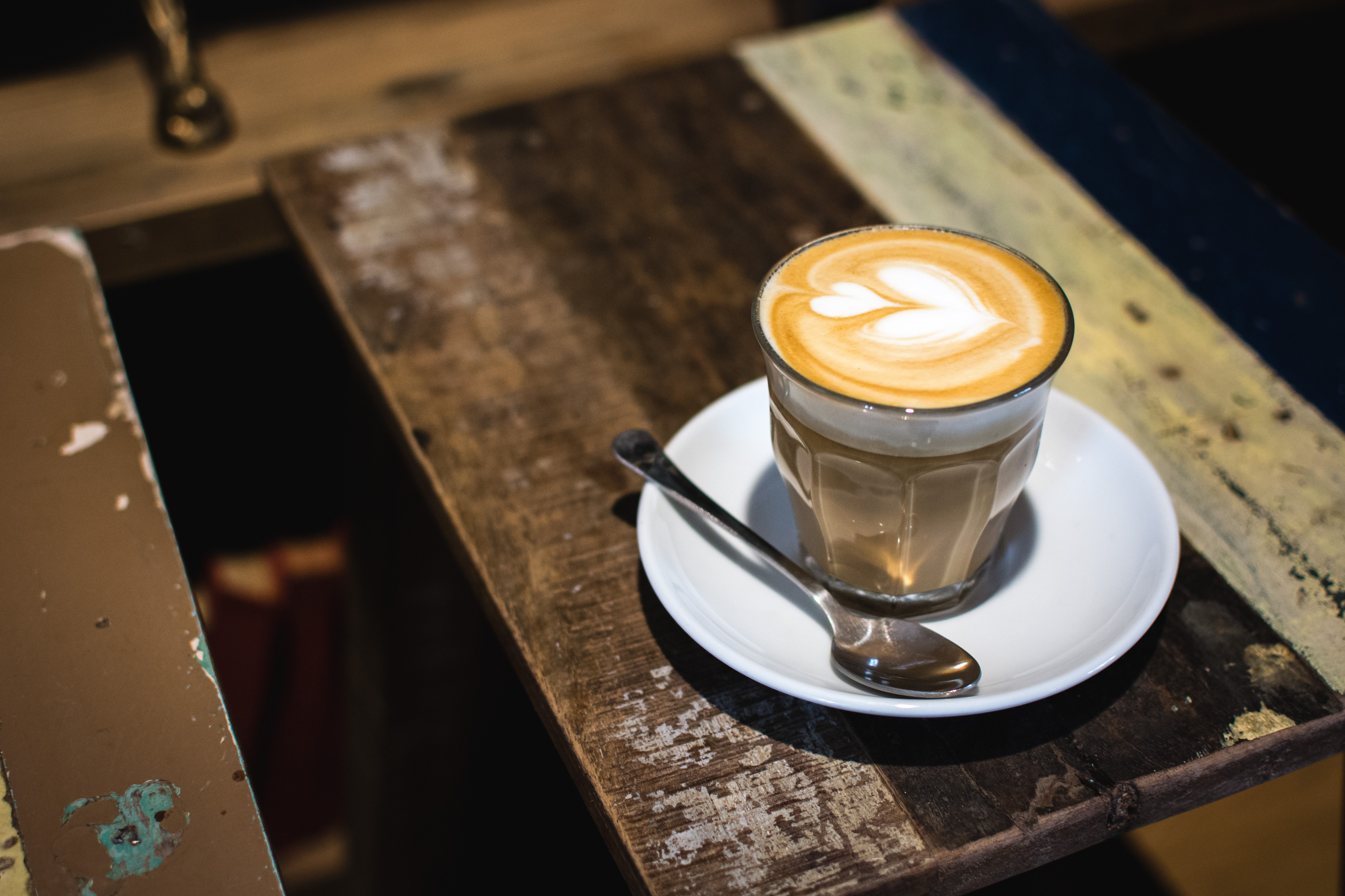 Flat white com espuma espessa e perfeita