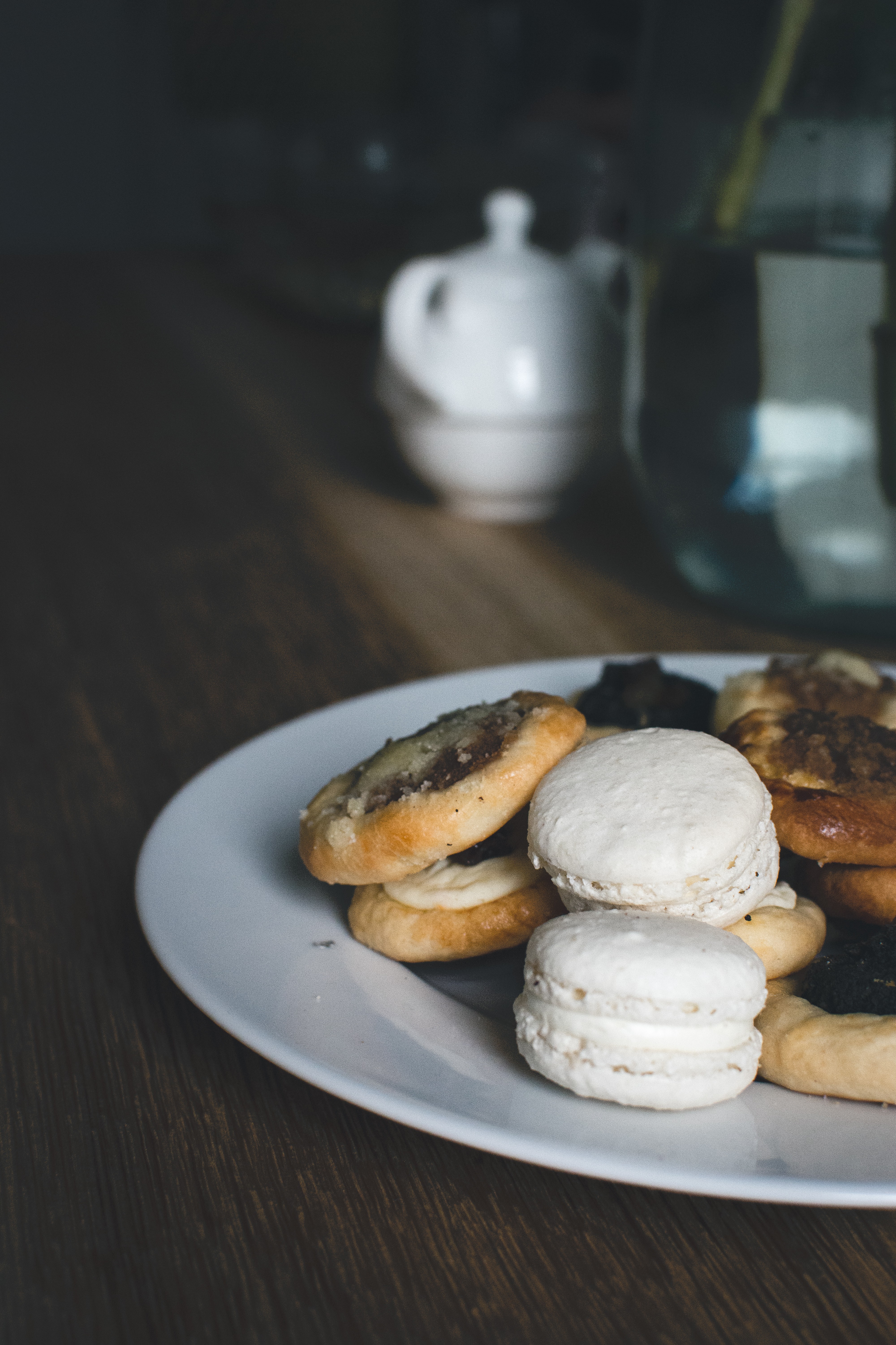 Homemade sweet pastry on a table