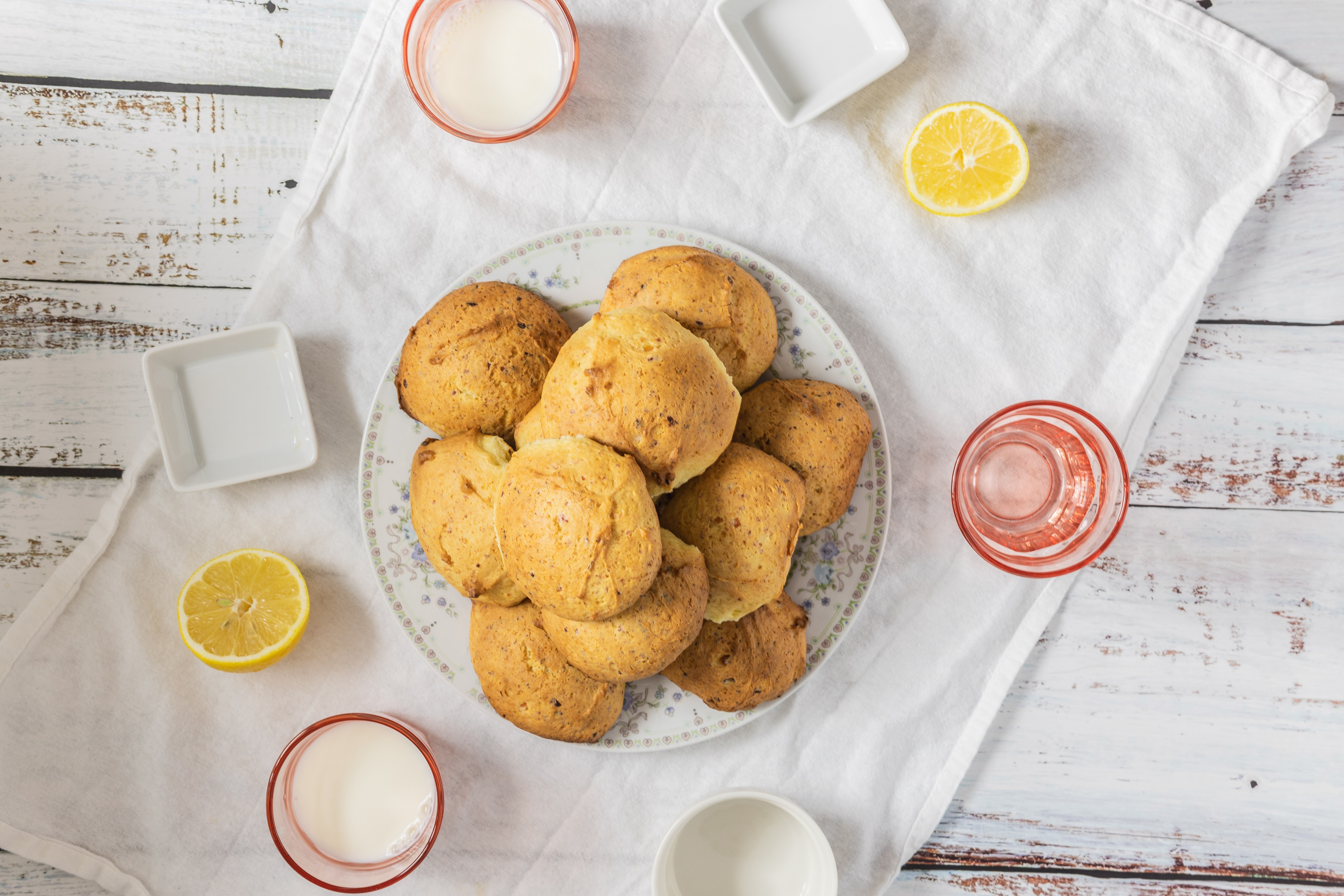 Galletas de queso y limón