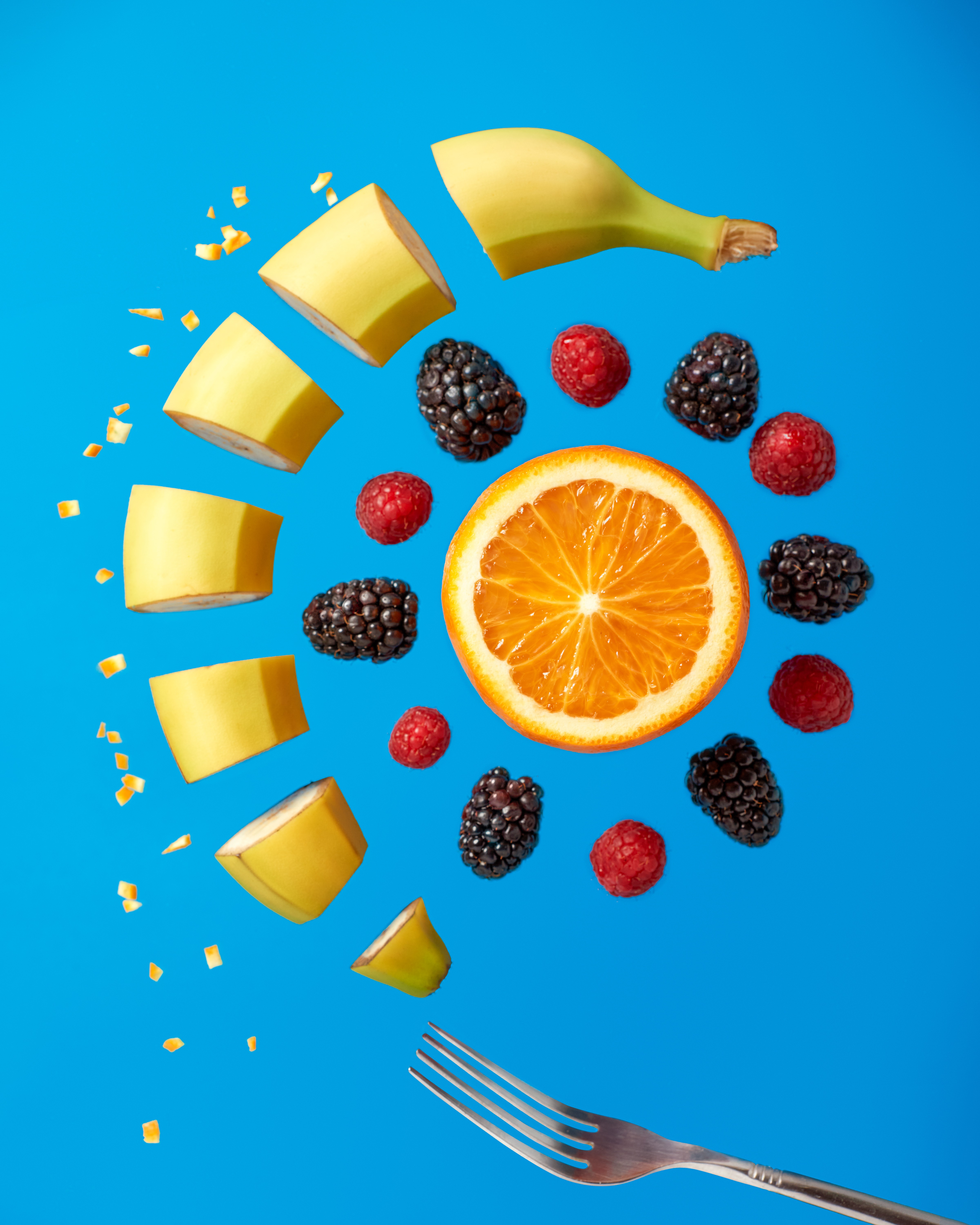 Brincadeira com Frutas Frescas