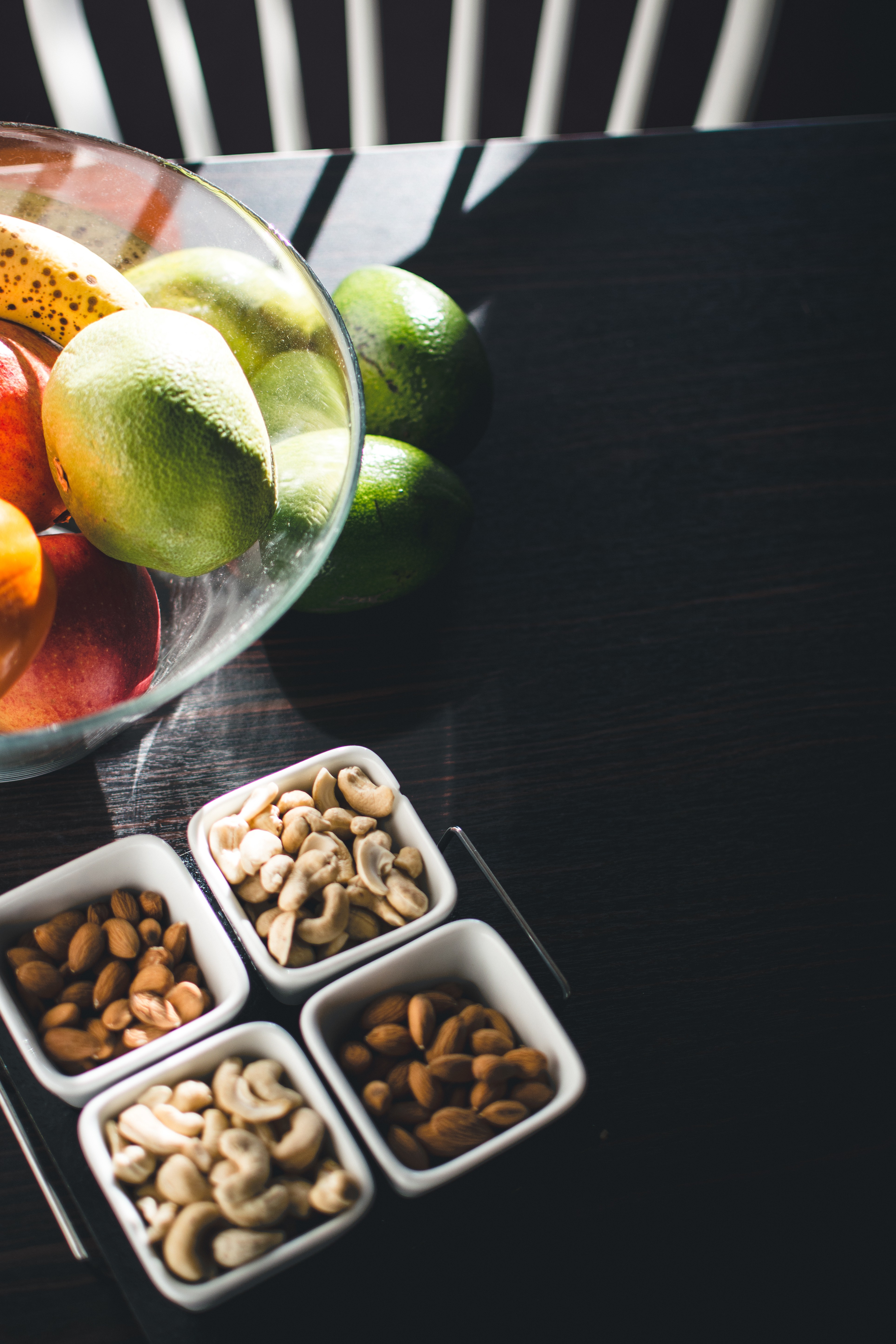 Nuts with fruit