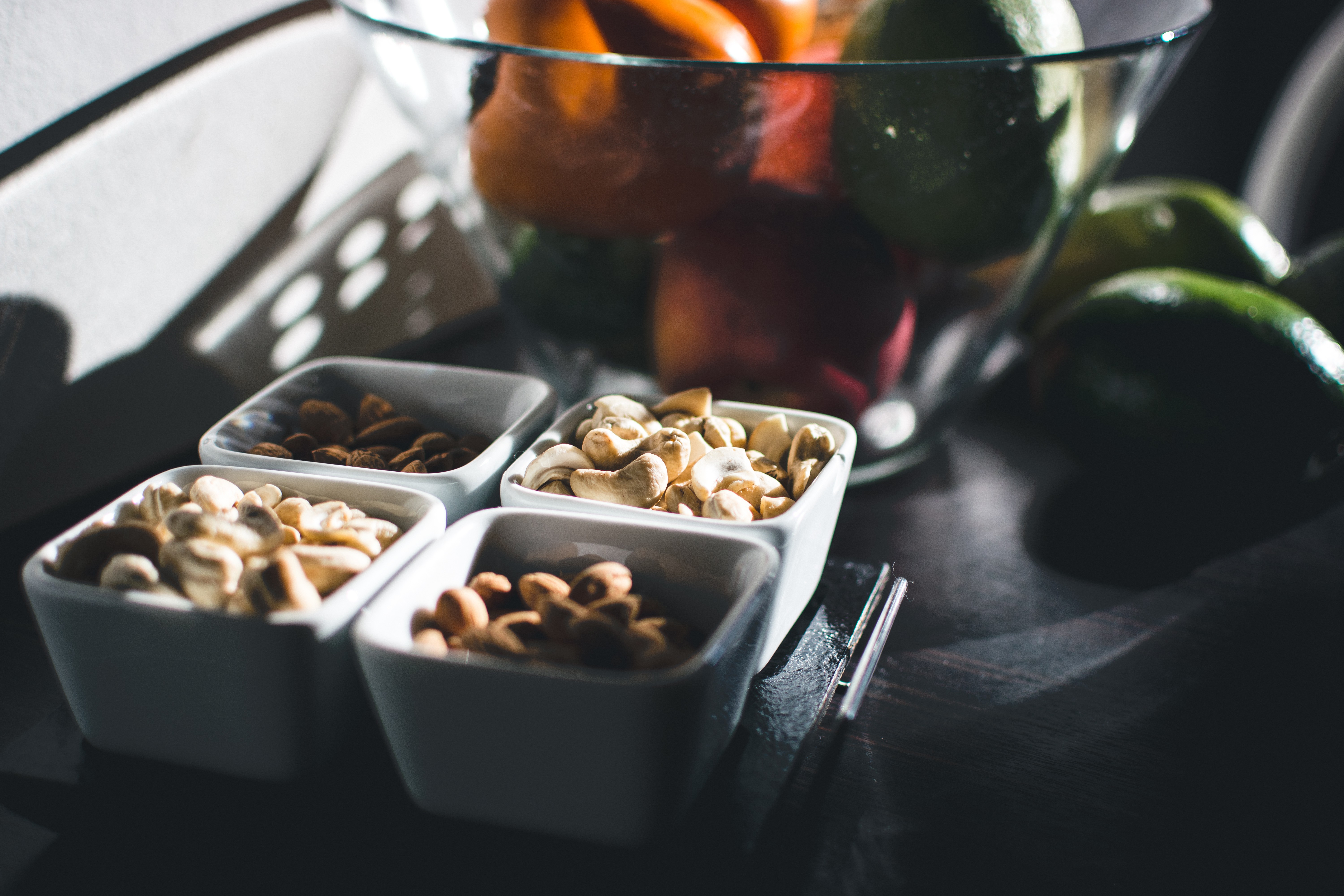 Frutos secos con frutas