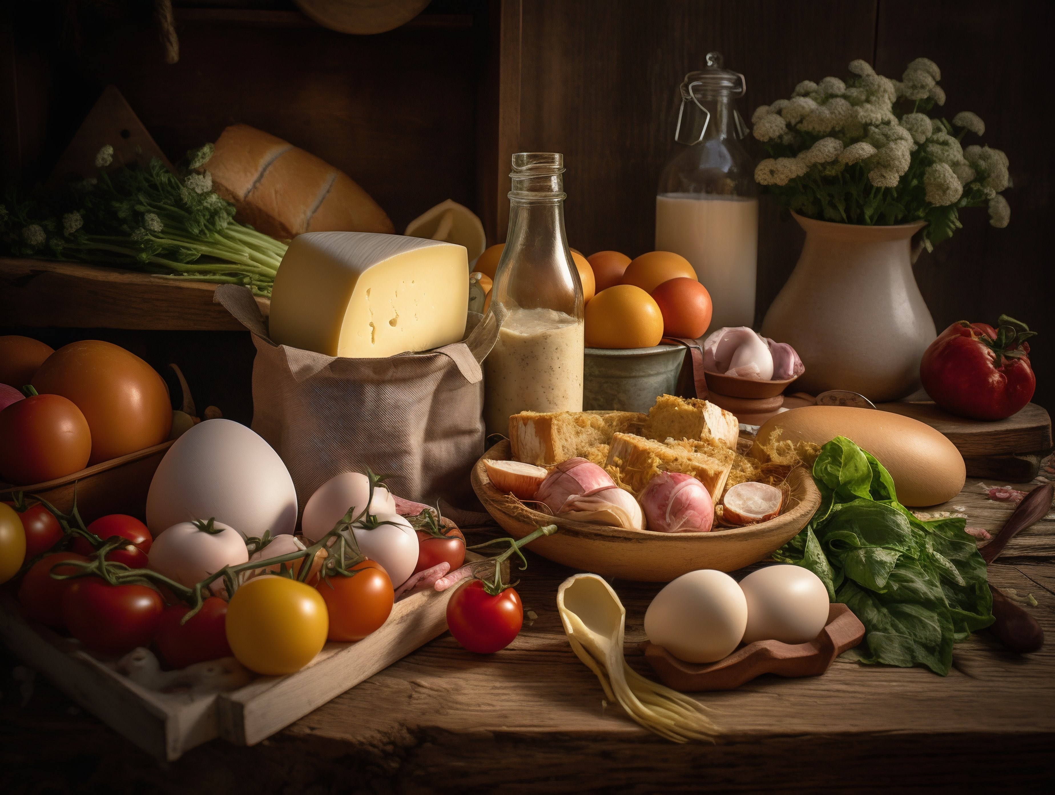 Органические продукты с фермы