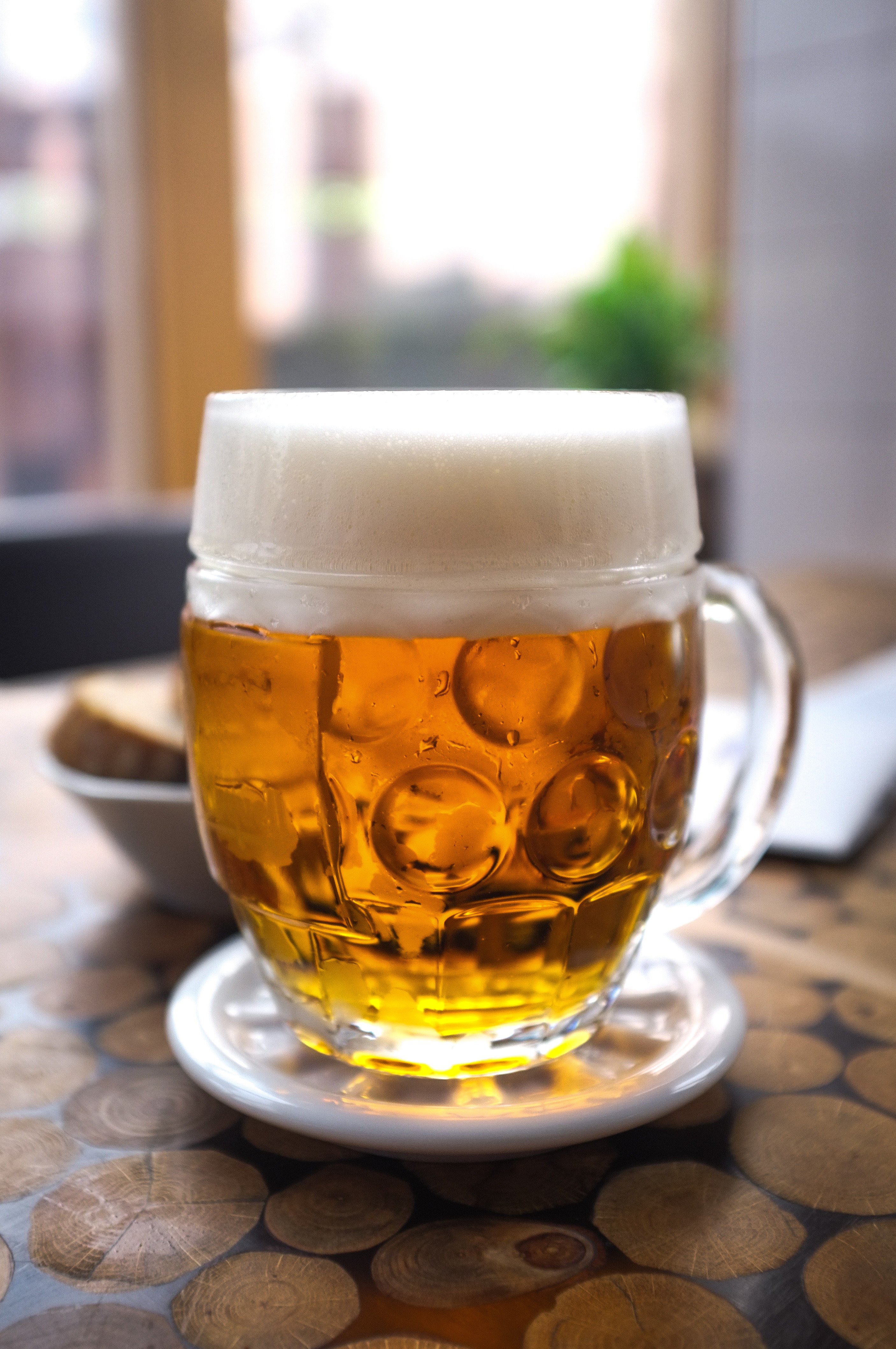 一杯皮尔森啤酒