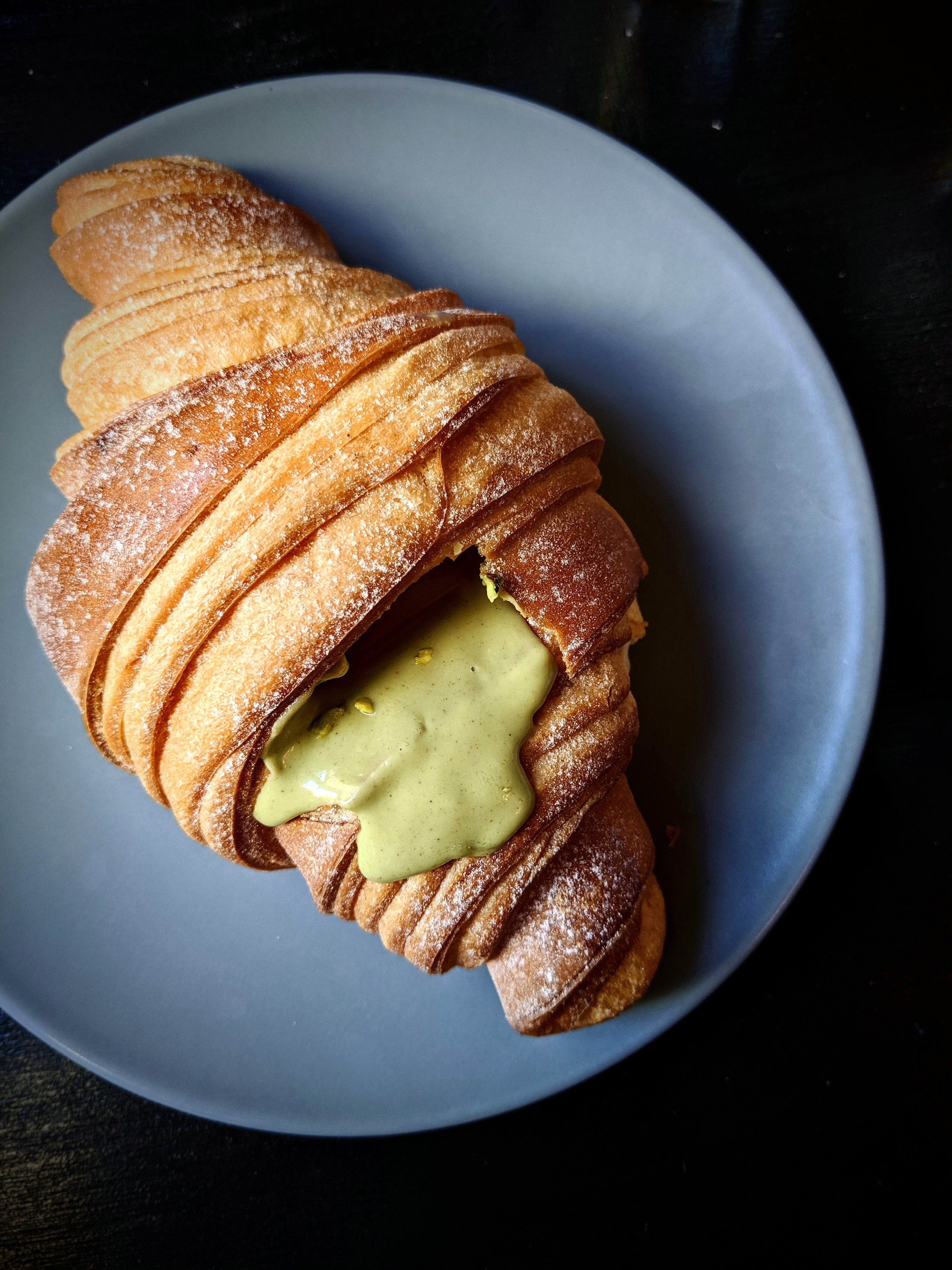 Pistachio croissant