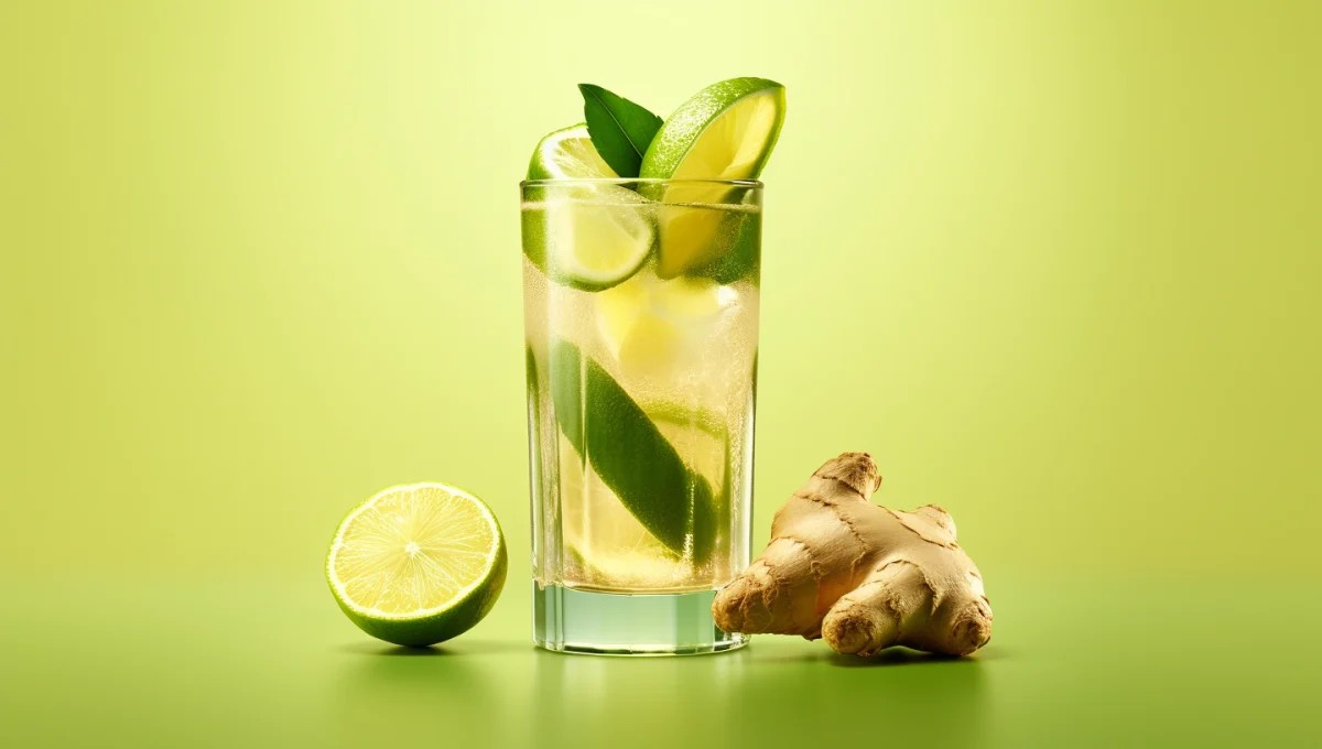 Refreshing Lime Ginger Drink Perfect for Any Occasion