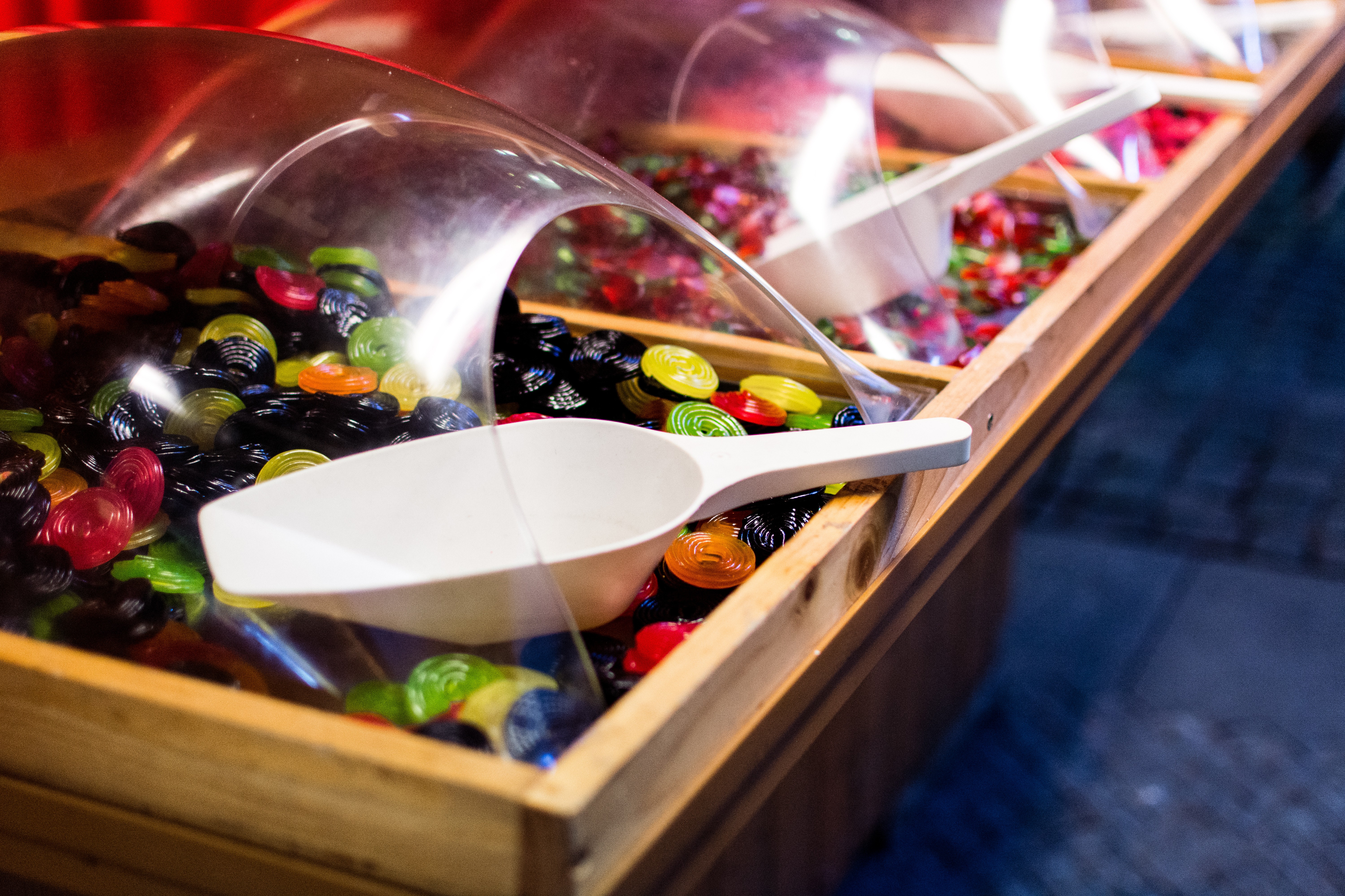 Store with sweet candies