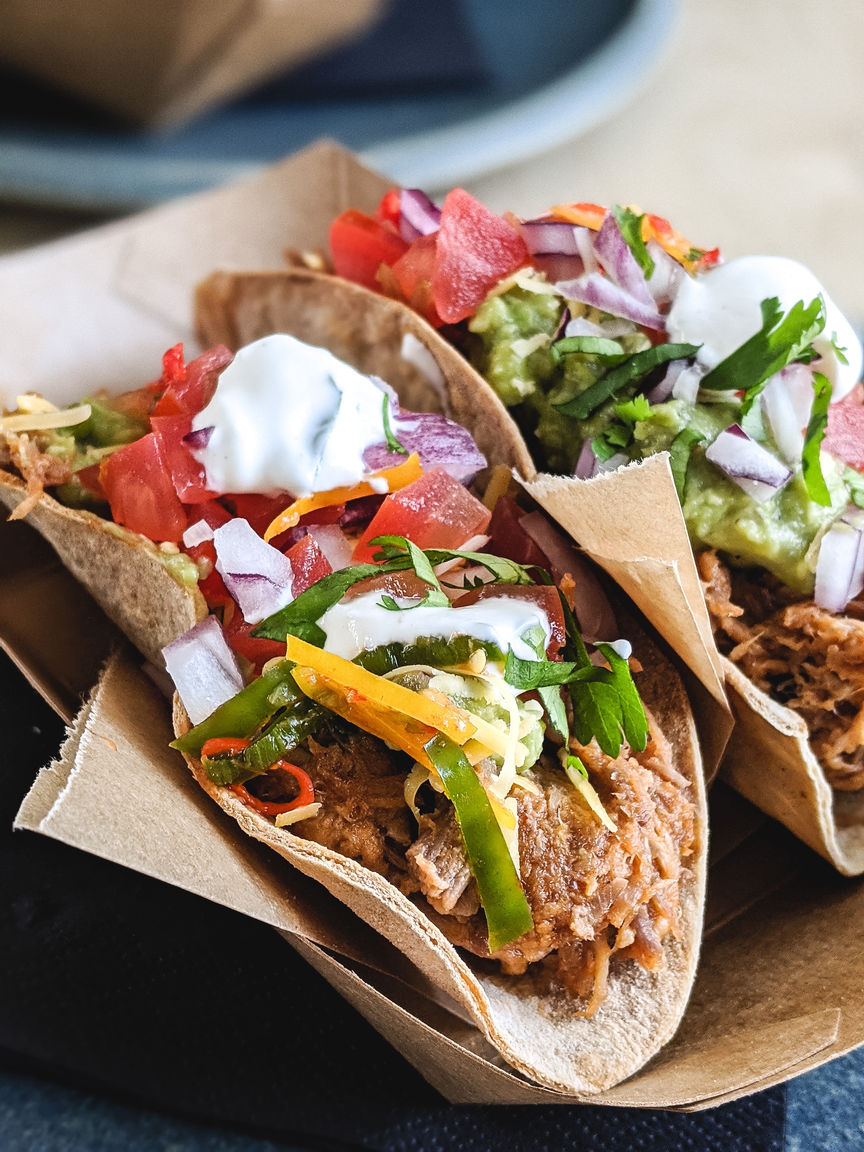 Pulled pork tacos