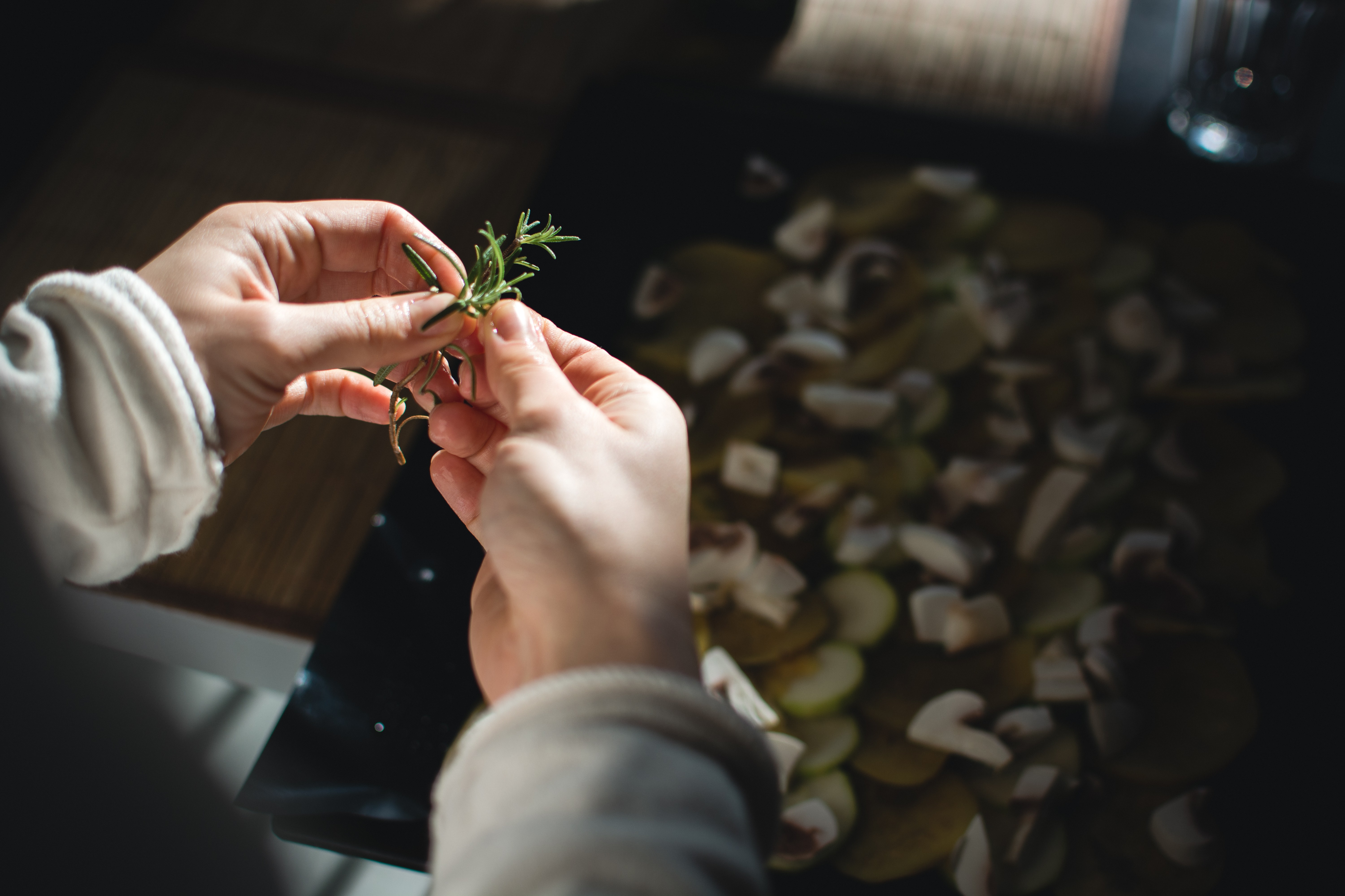 Using rosemary