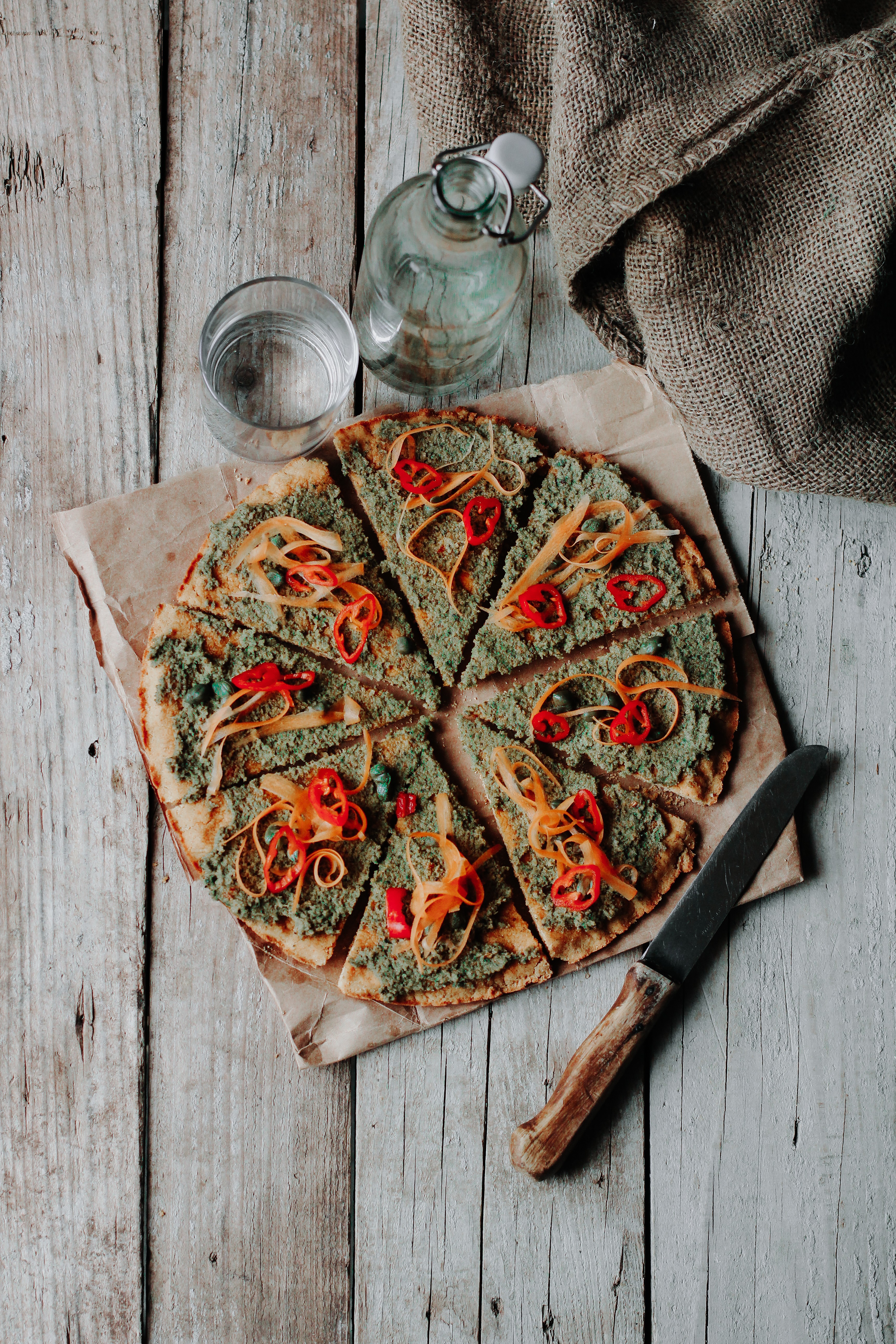 Pizza vegana