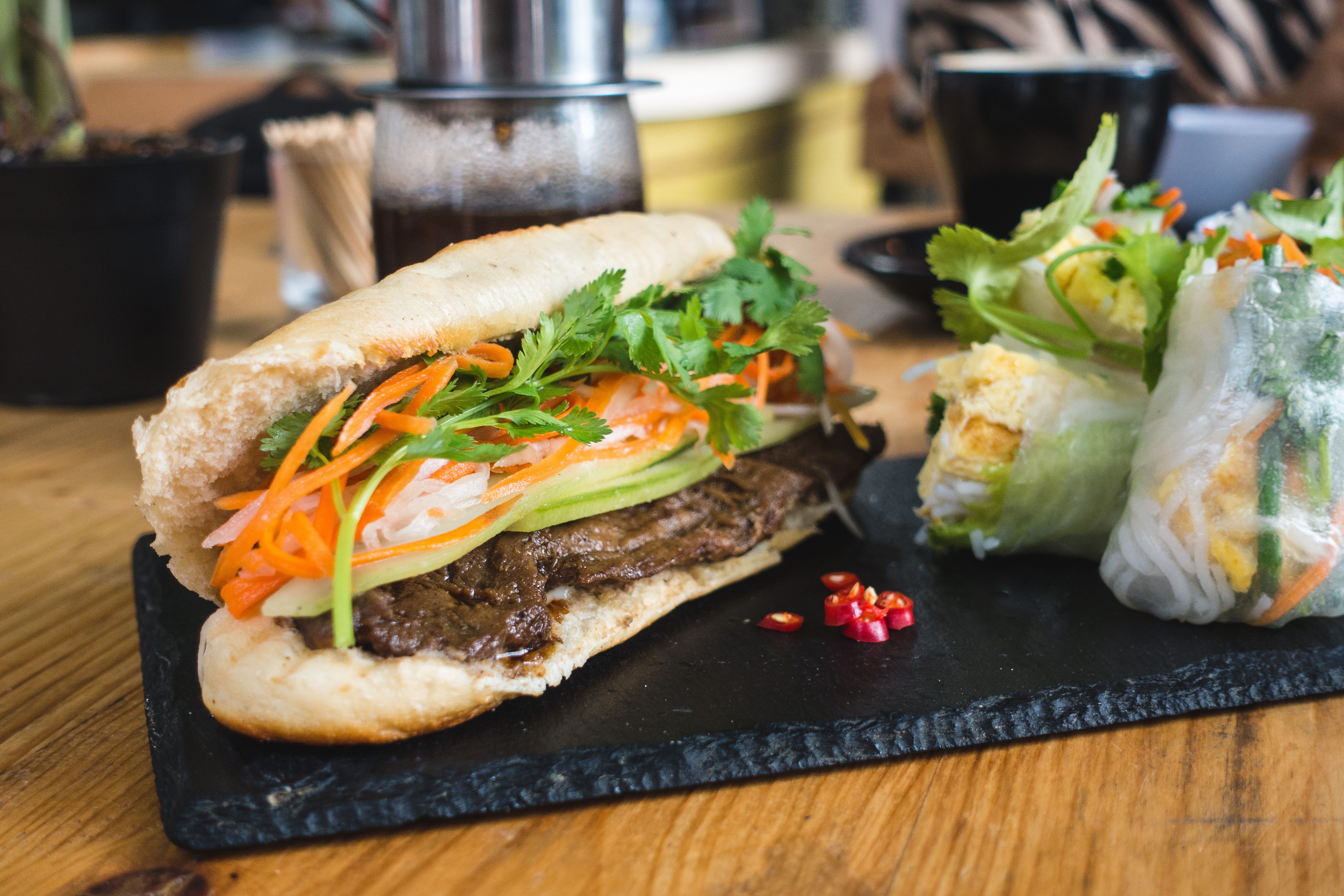 Baguette vietnamita banh mi