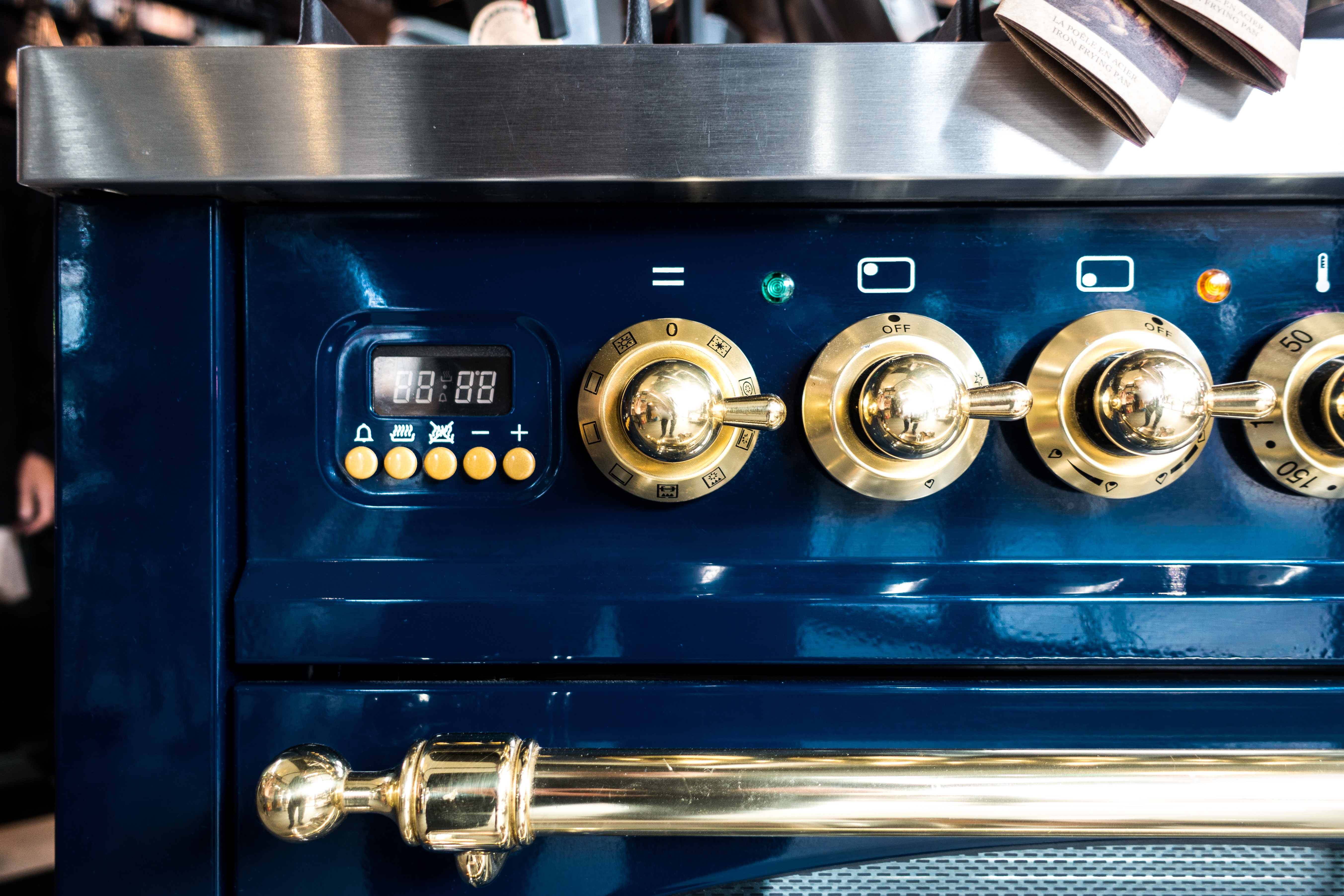 Detalhe de forno vintage