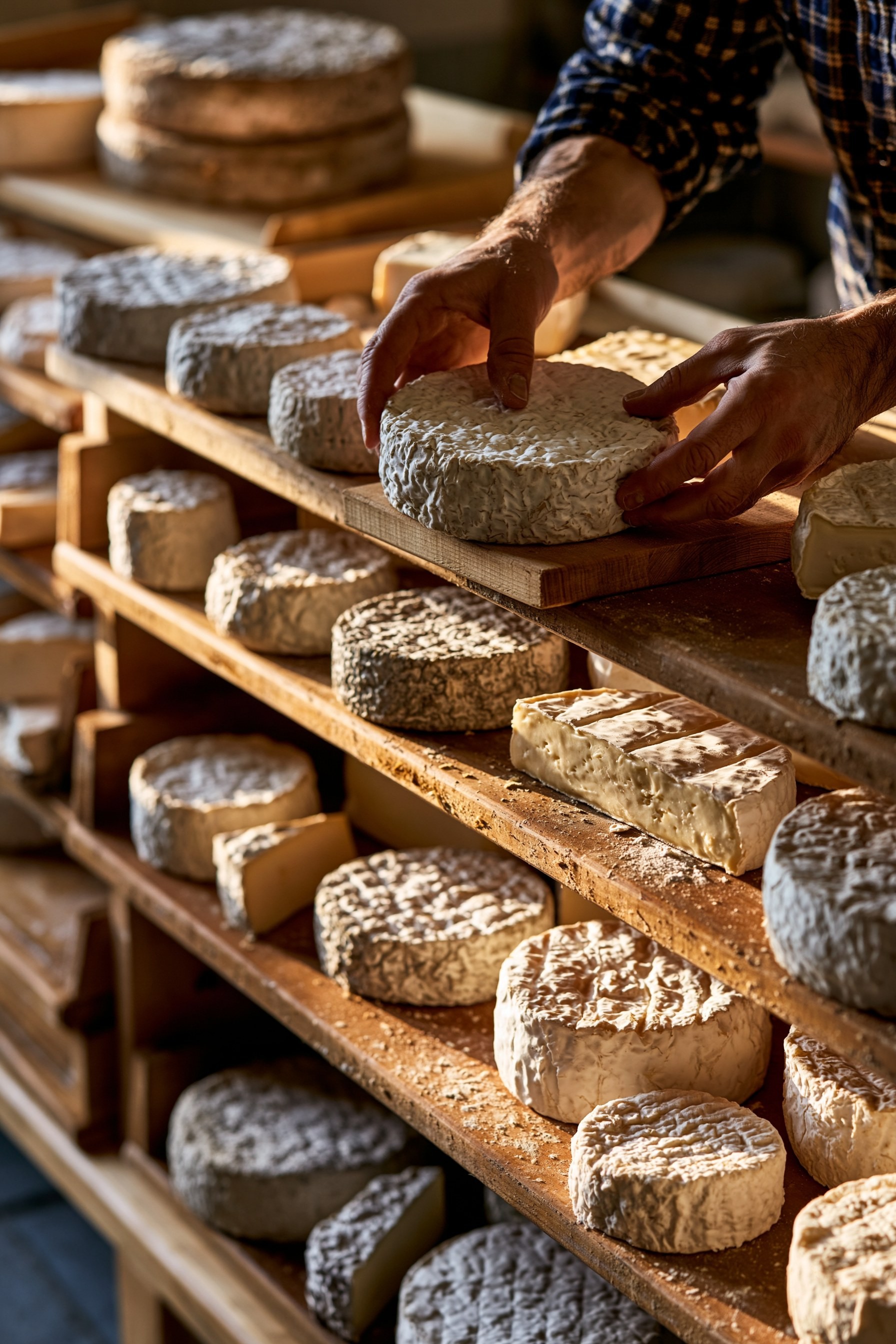 Artisan Cheese Making in a Rustic Setting