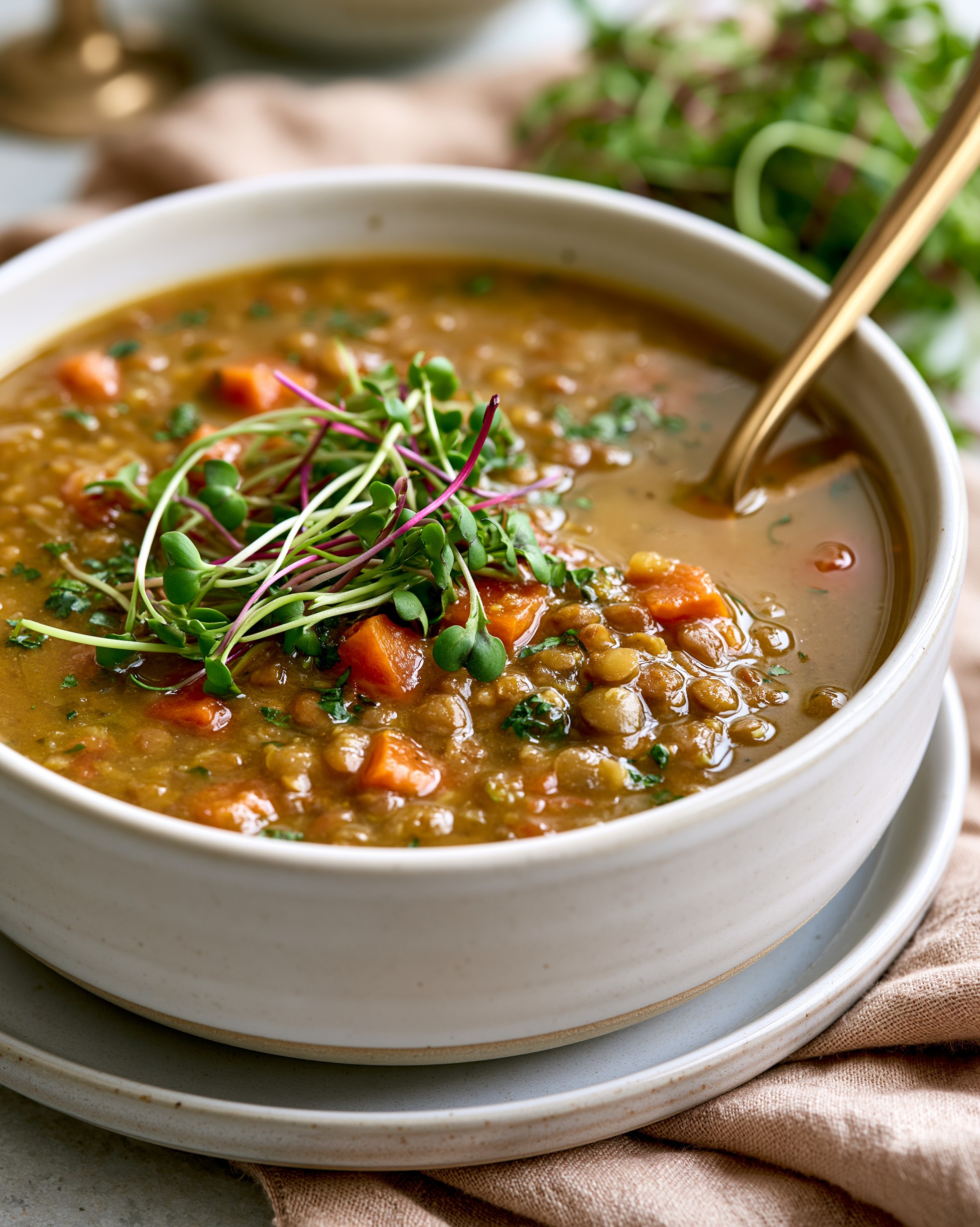 Hearty Lentil and Vegetable Soup