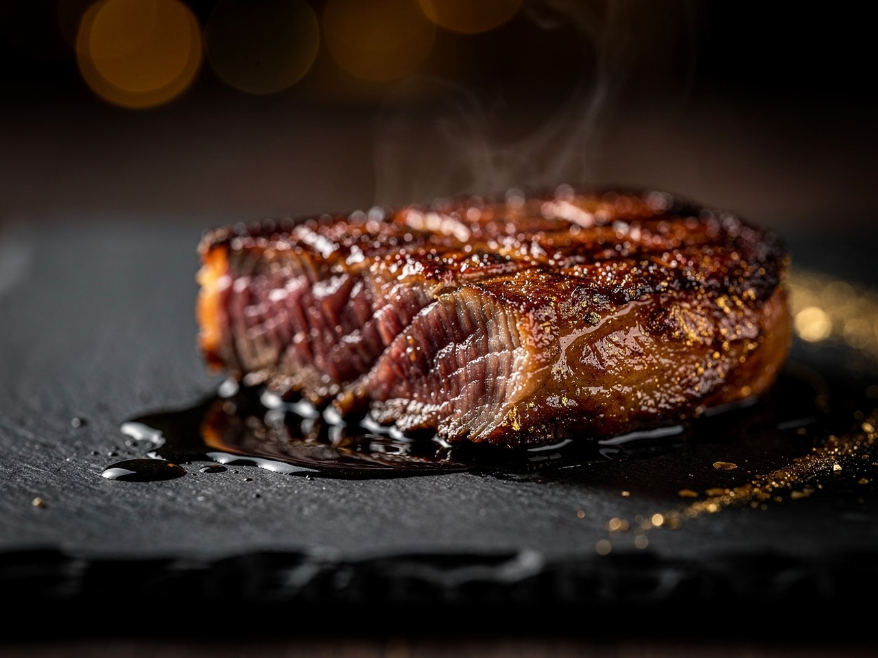 Perfectly Grilled Steak with Glaze