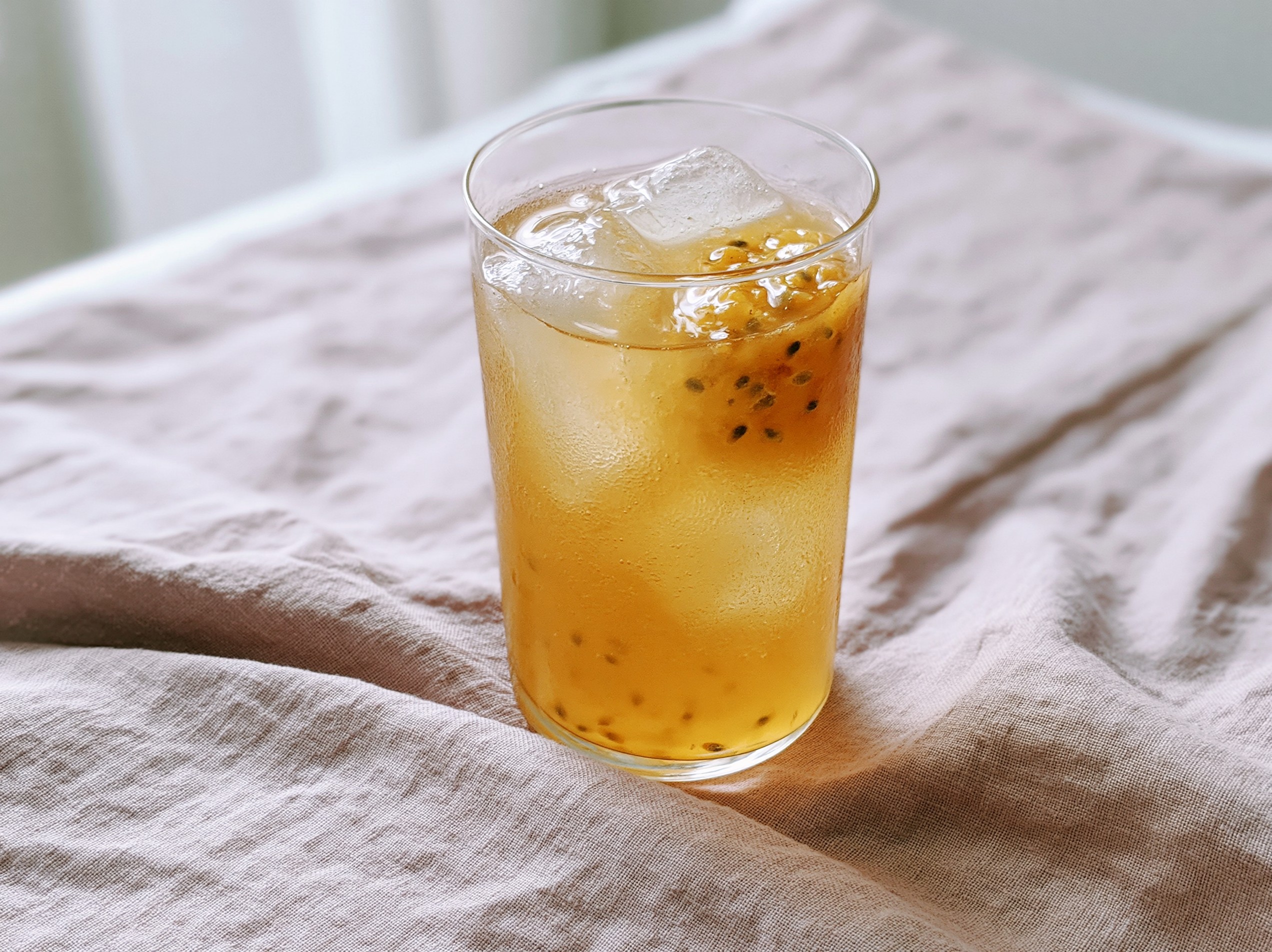 Refrescante Té Helado de Maracuyá