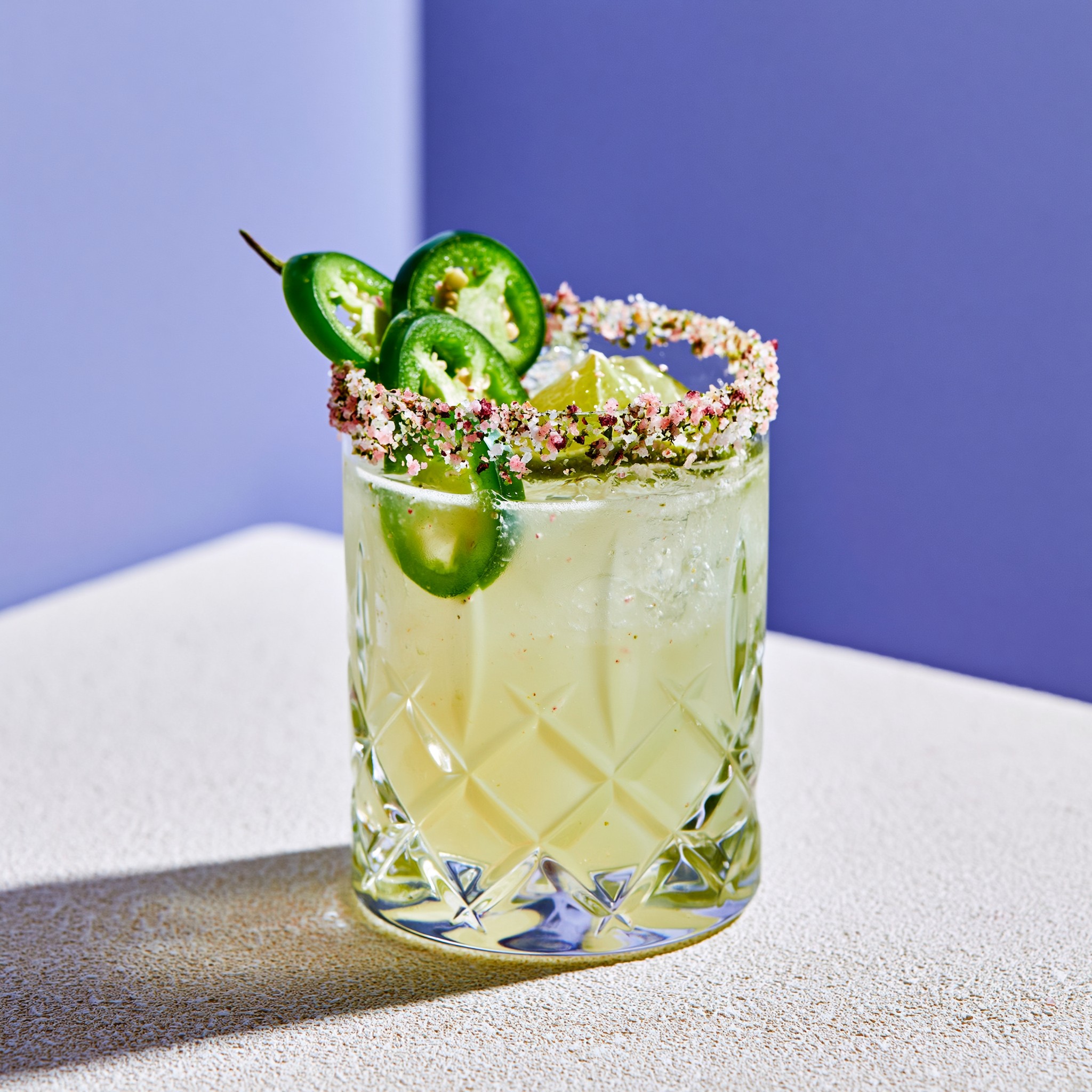 Cóctel Margarita Picante de Jalapeño