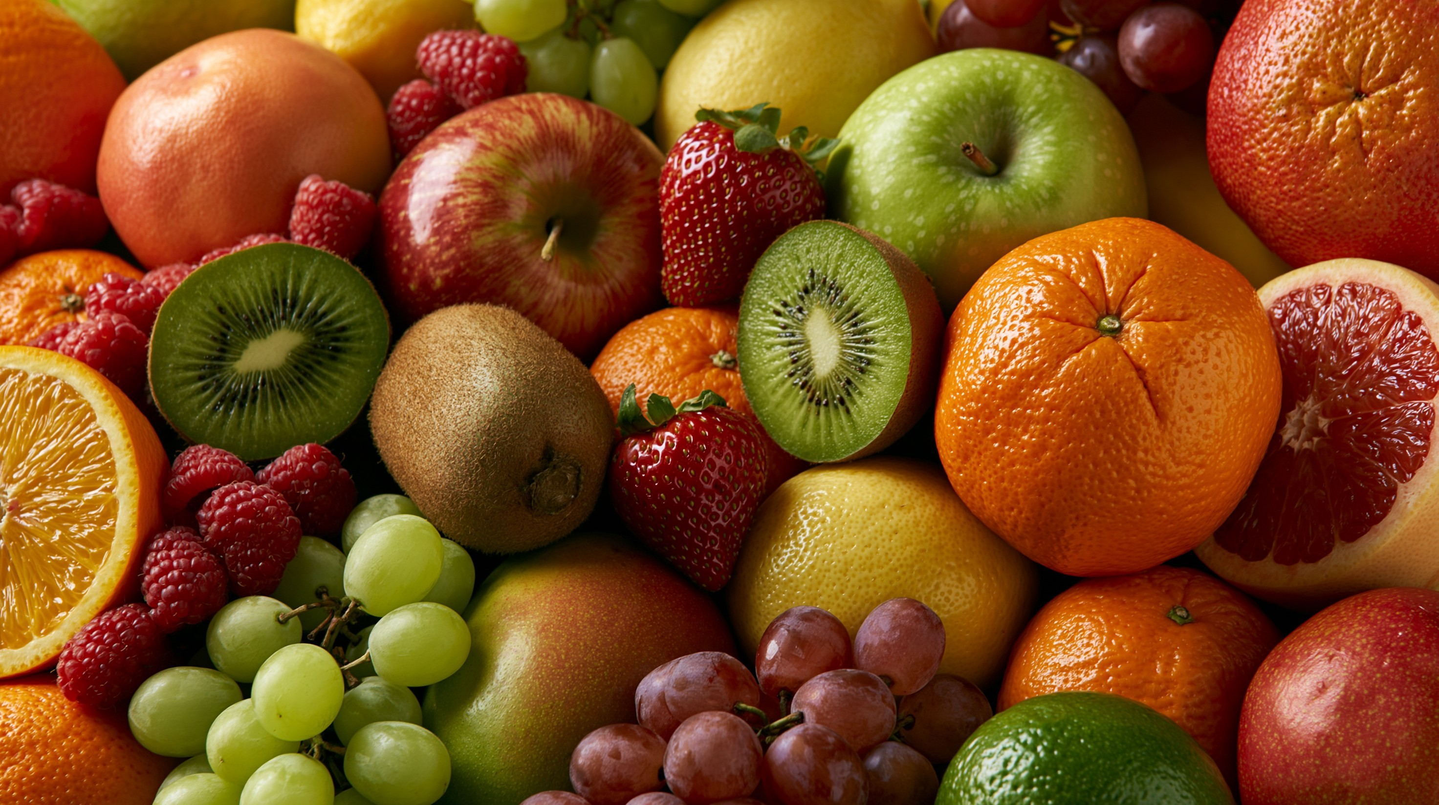 Vibrant Assortment of Fresh Fruits